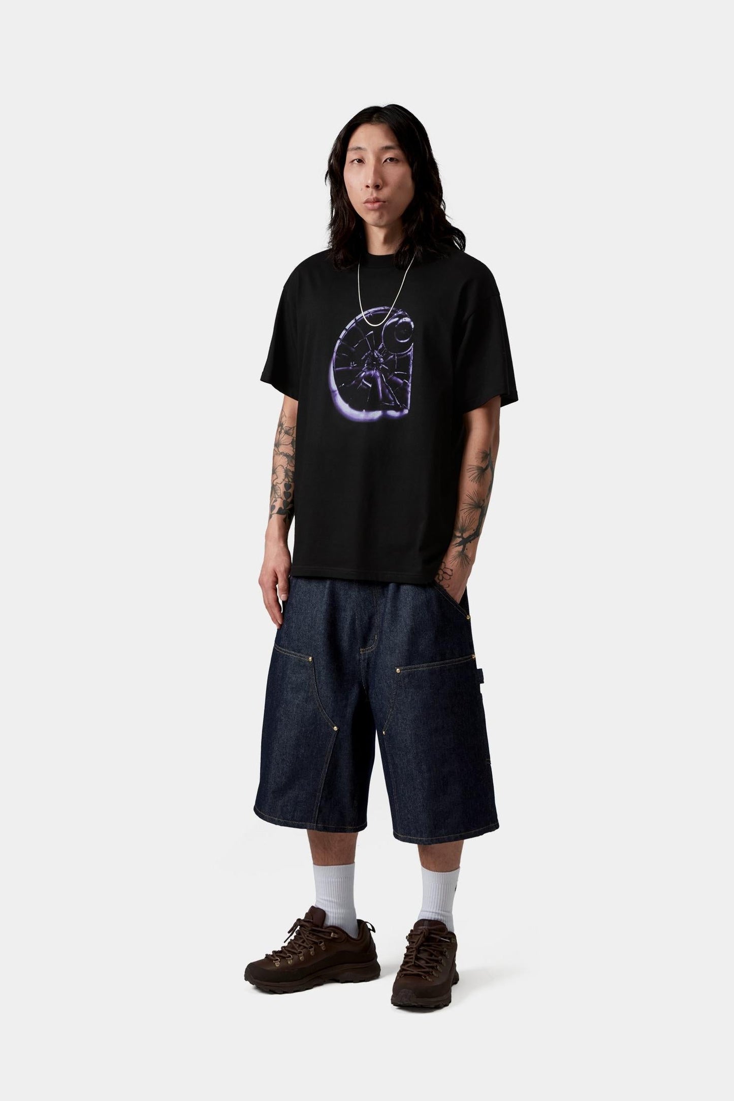 Shattered T-Shirt Black