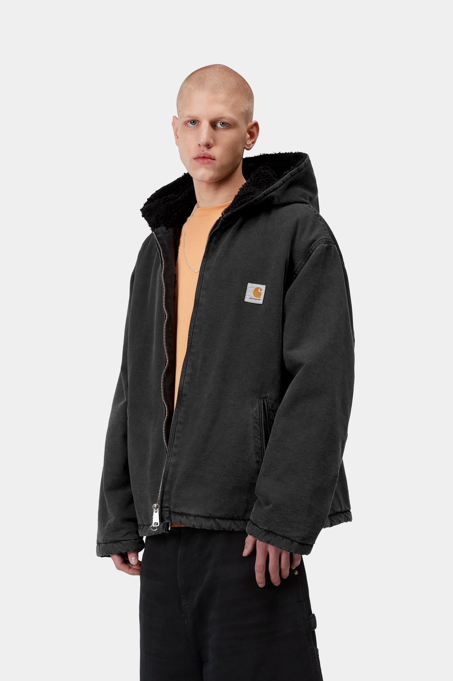 Mitch Jacket Black (Dusky Canvas)