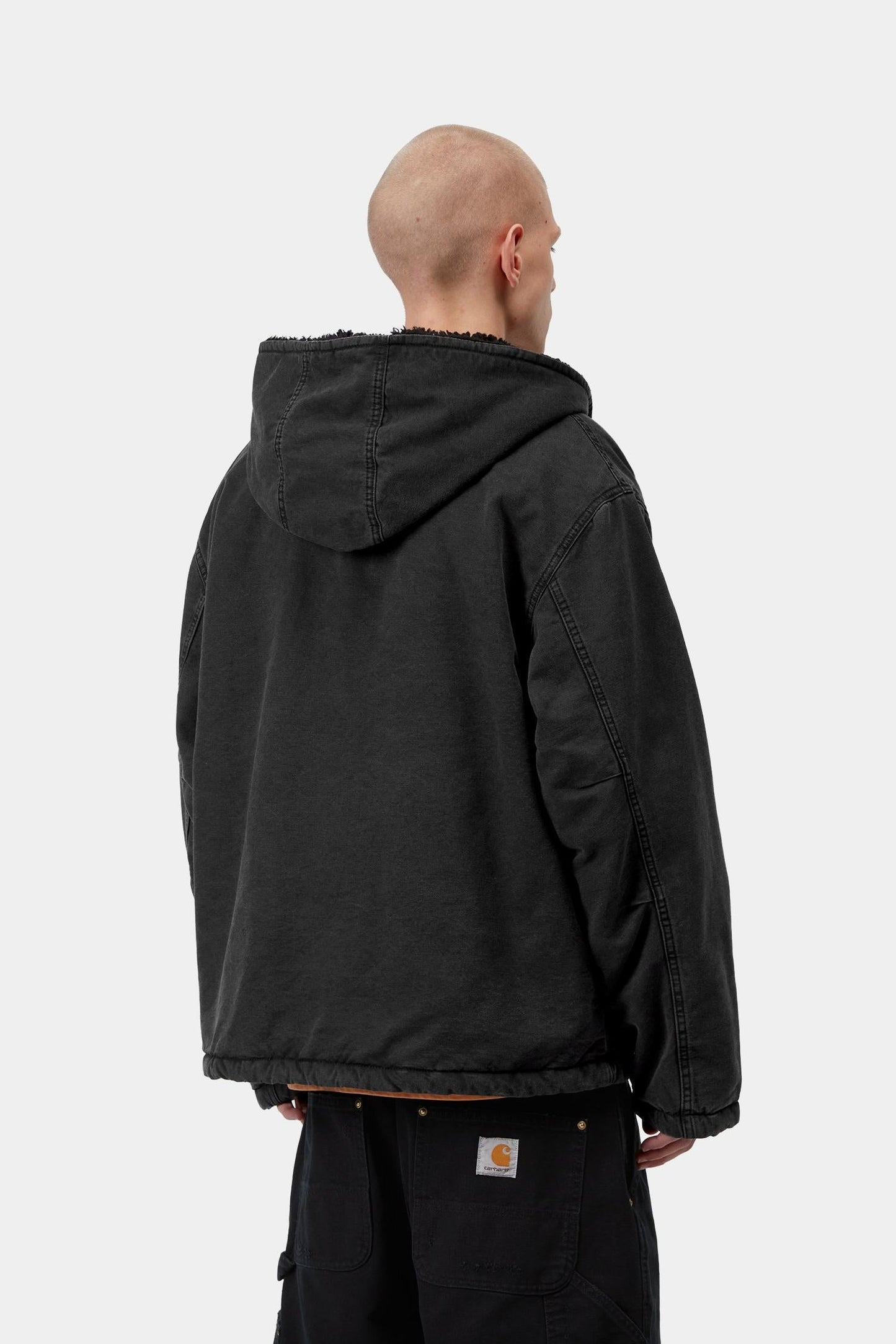 Mitch Jacket Black (Dusky Canvas)