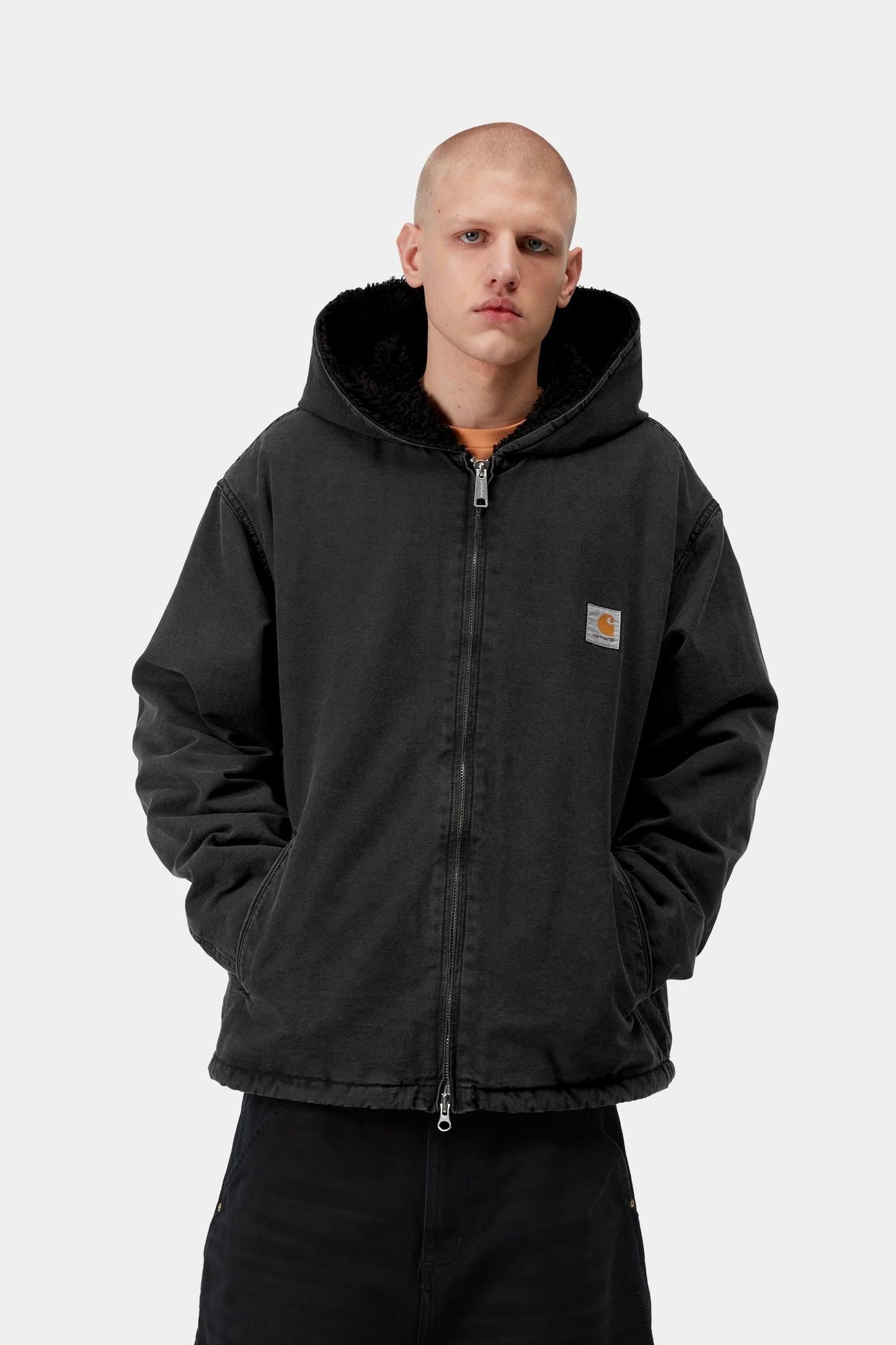 Mitch Jacket Black (Dusky Canvas)