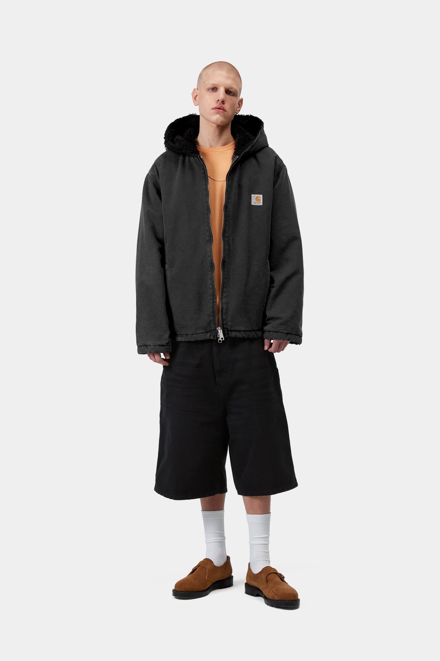 Mitch Jacket Black (Dusky Canvas)