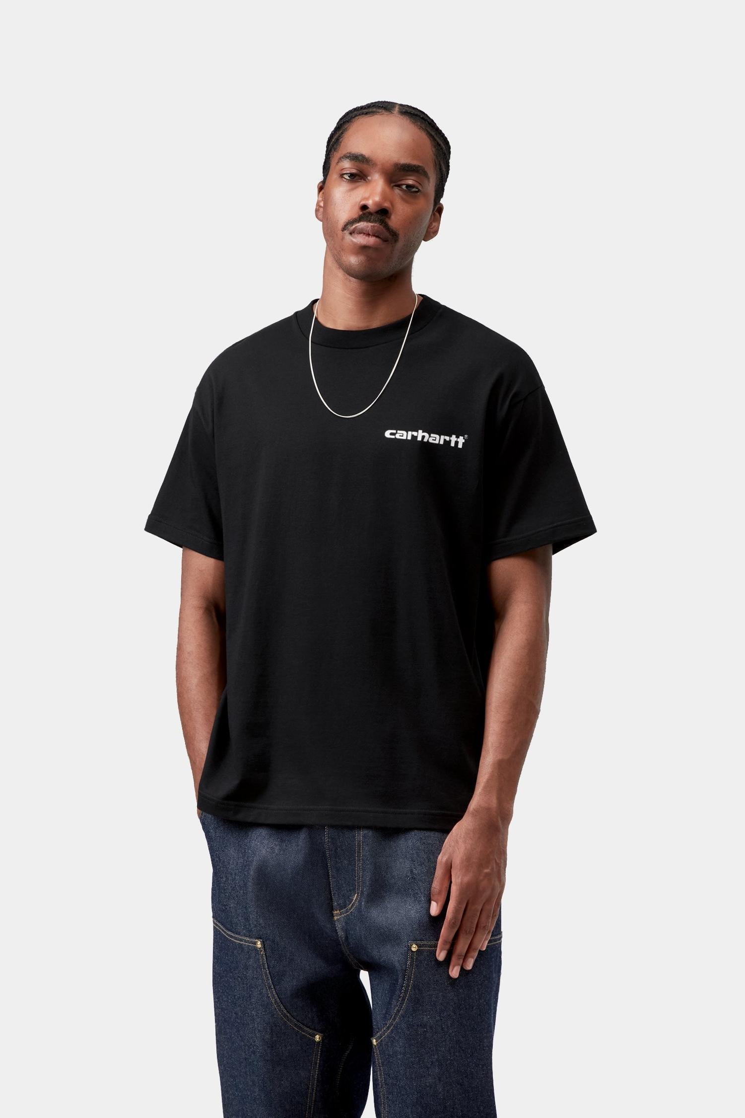 Archive Script T-Shirt Black