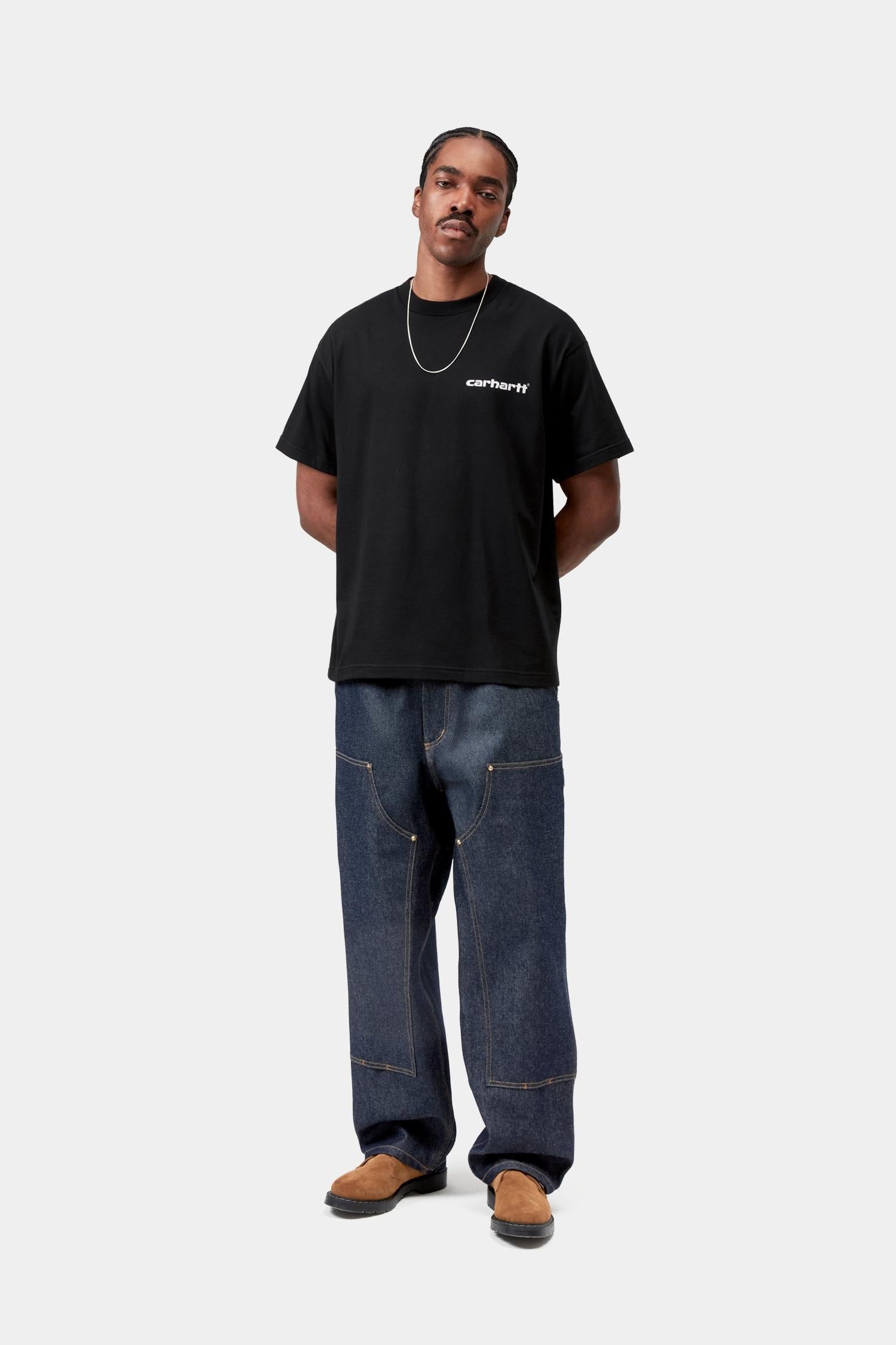 Archive Script T-Shirt Black