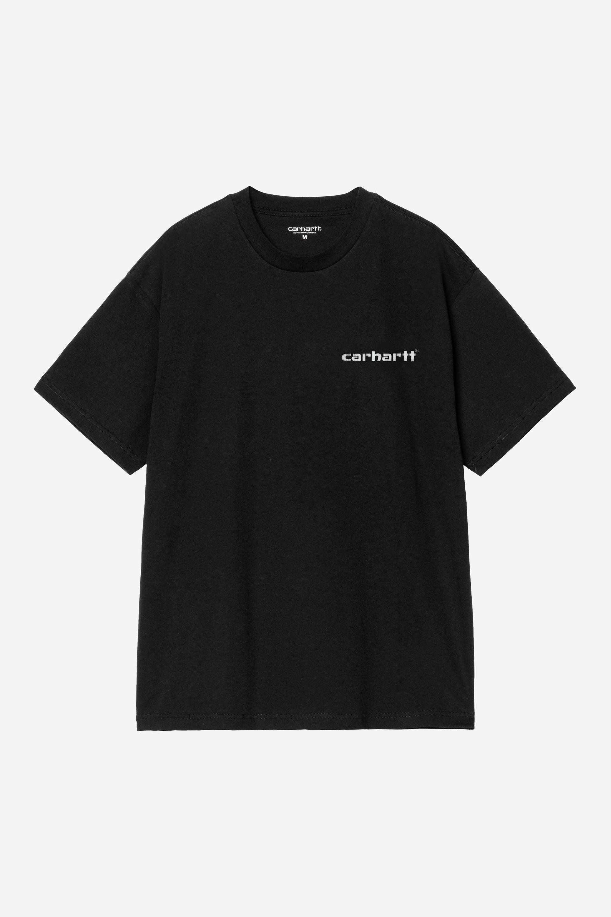 Archive Script T-Shirt Black