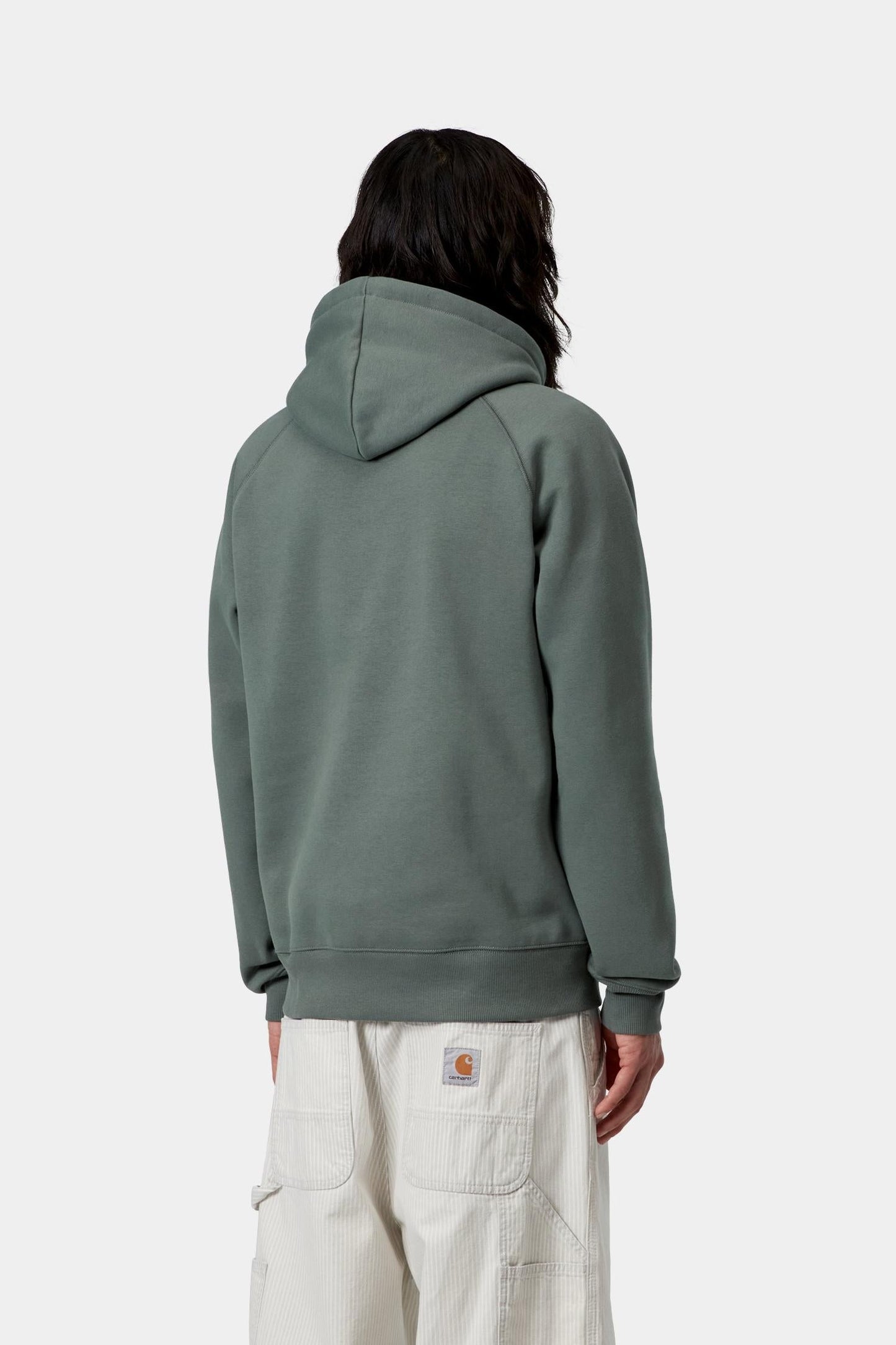 Hooded Chase Sweatshirt Velvet Green