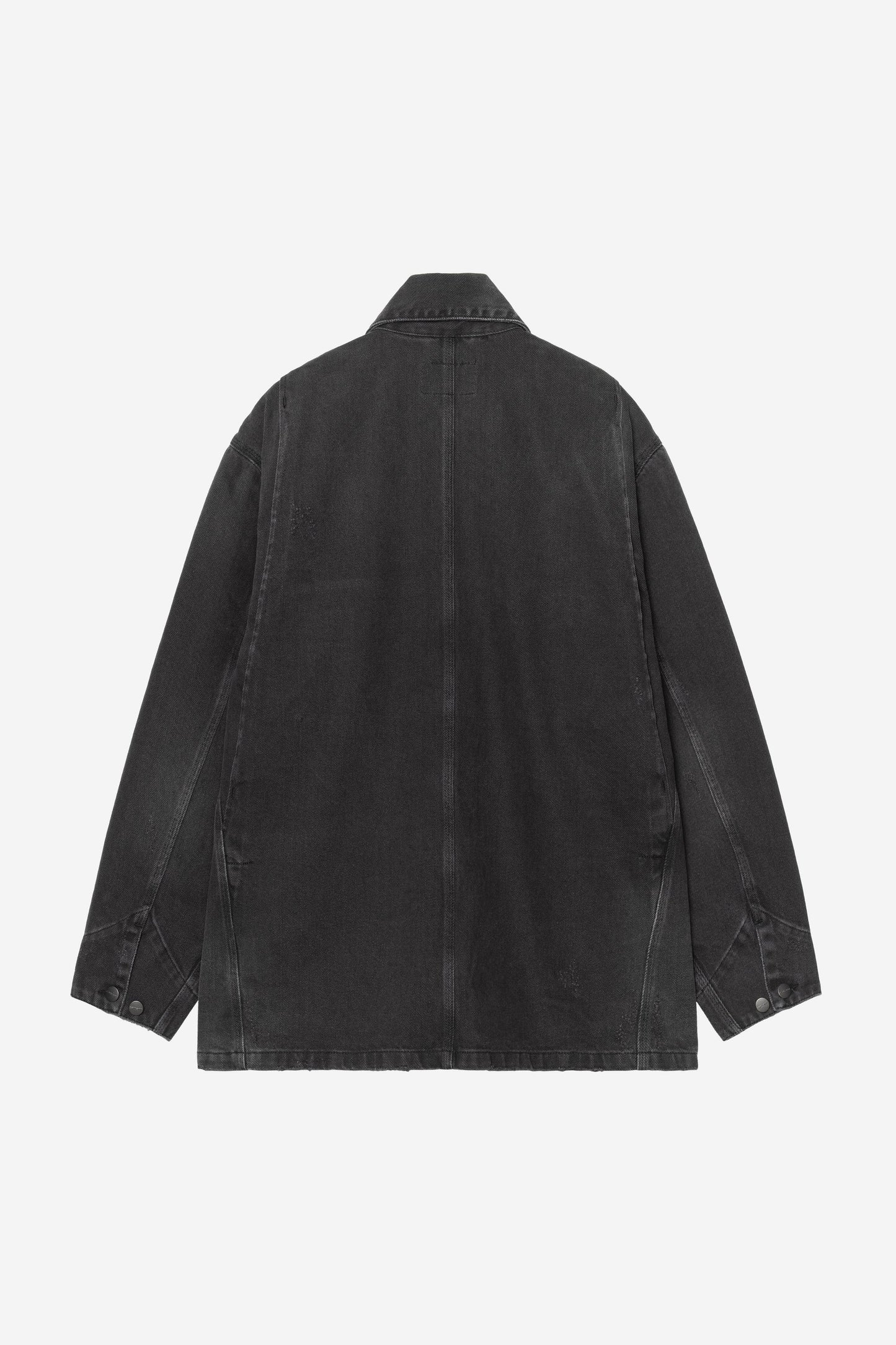 Aden Chore Coat Black (Grind Wash)