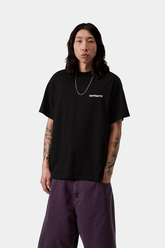 Archive Lines T-Shirt Black