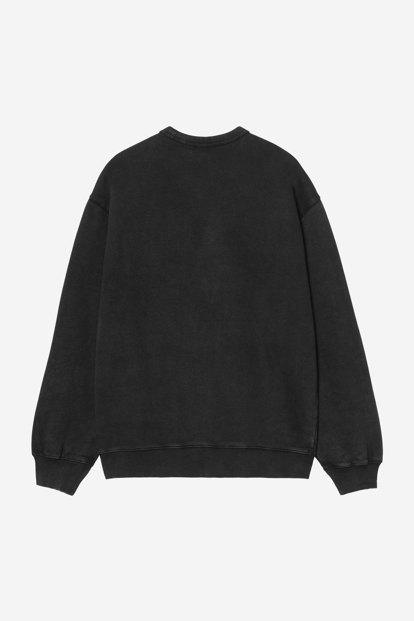 Faded Pond Corps Sweatshirt Black (Heavy Stone Wash)