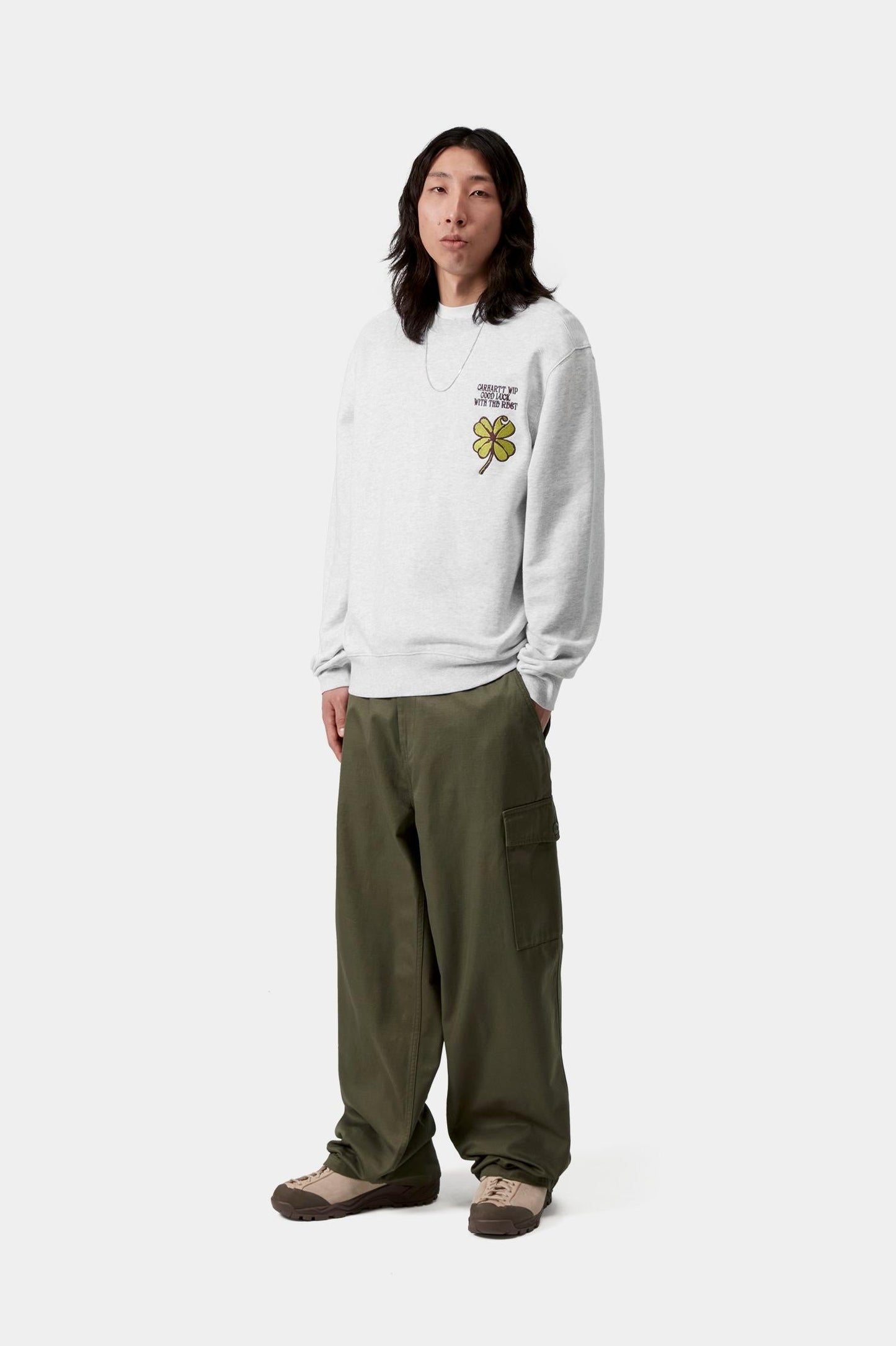 Clover Sweatshirt Ash Heather