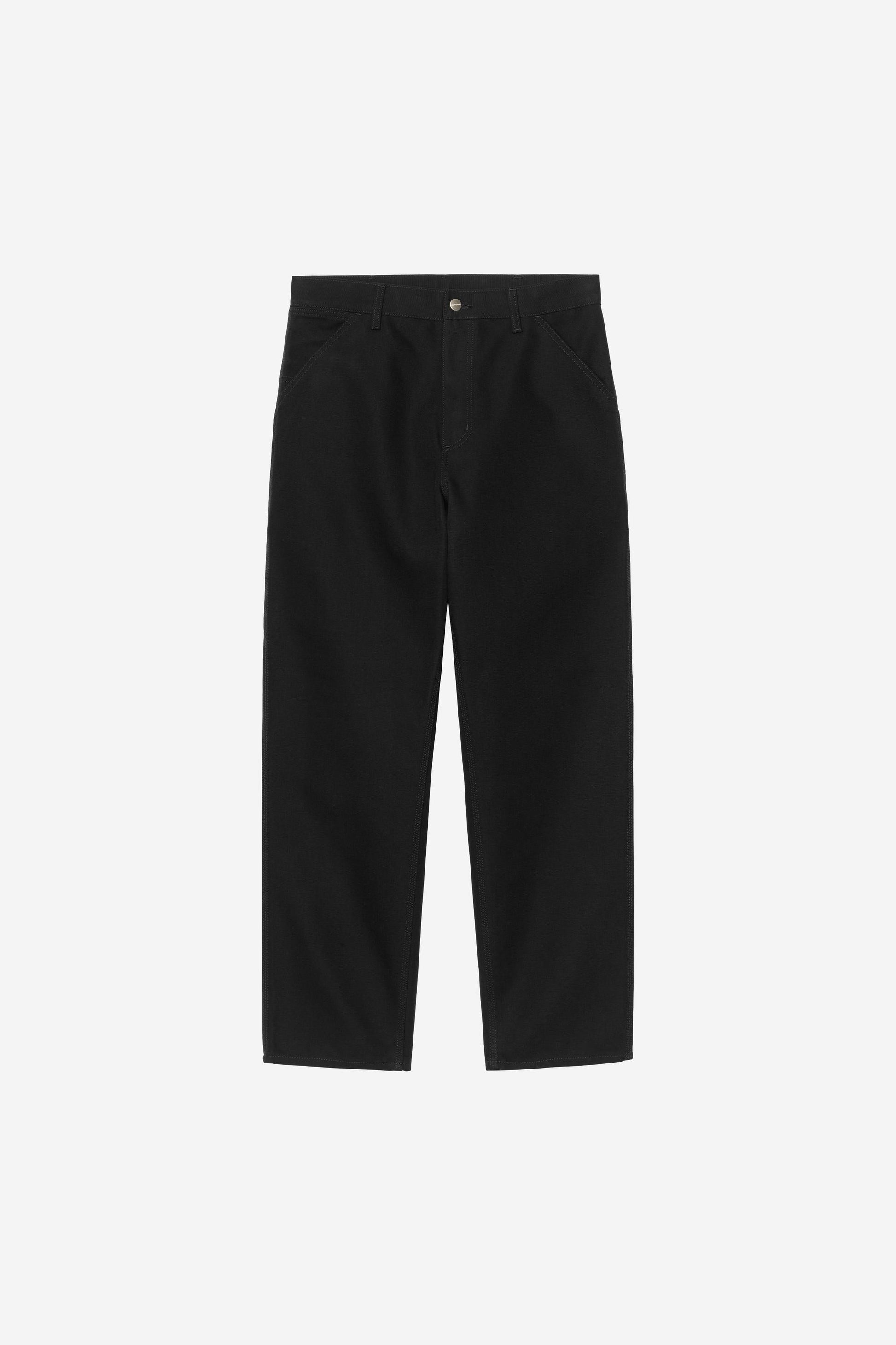 Single Knee Pant Black (Rigid)