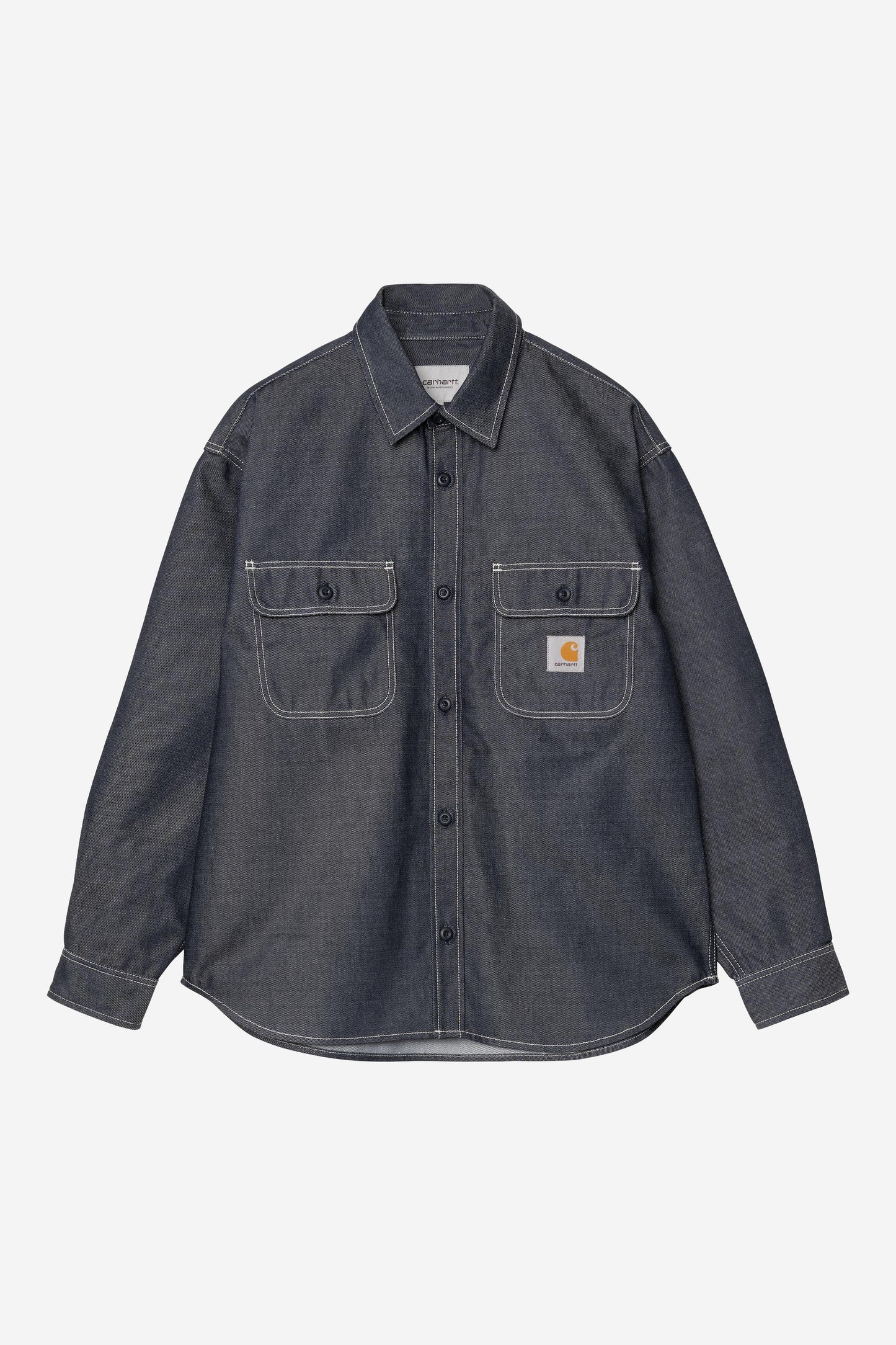 Tigan Shirt Jacket Blue (Rigid)
