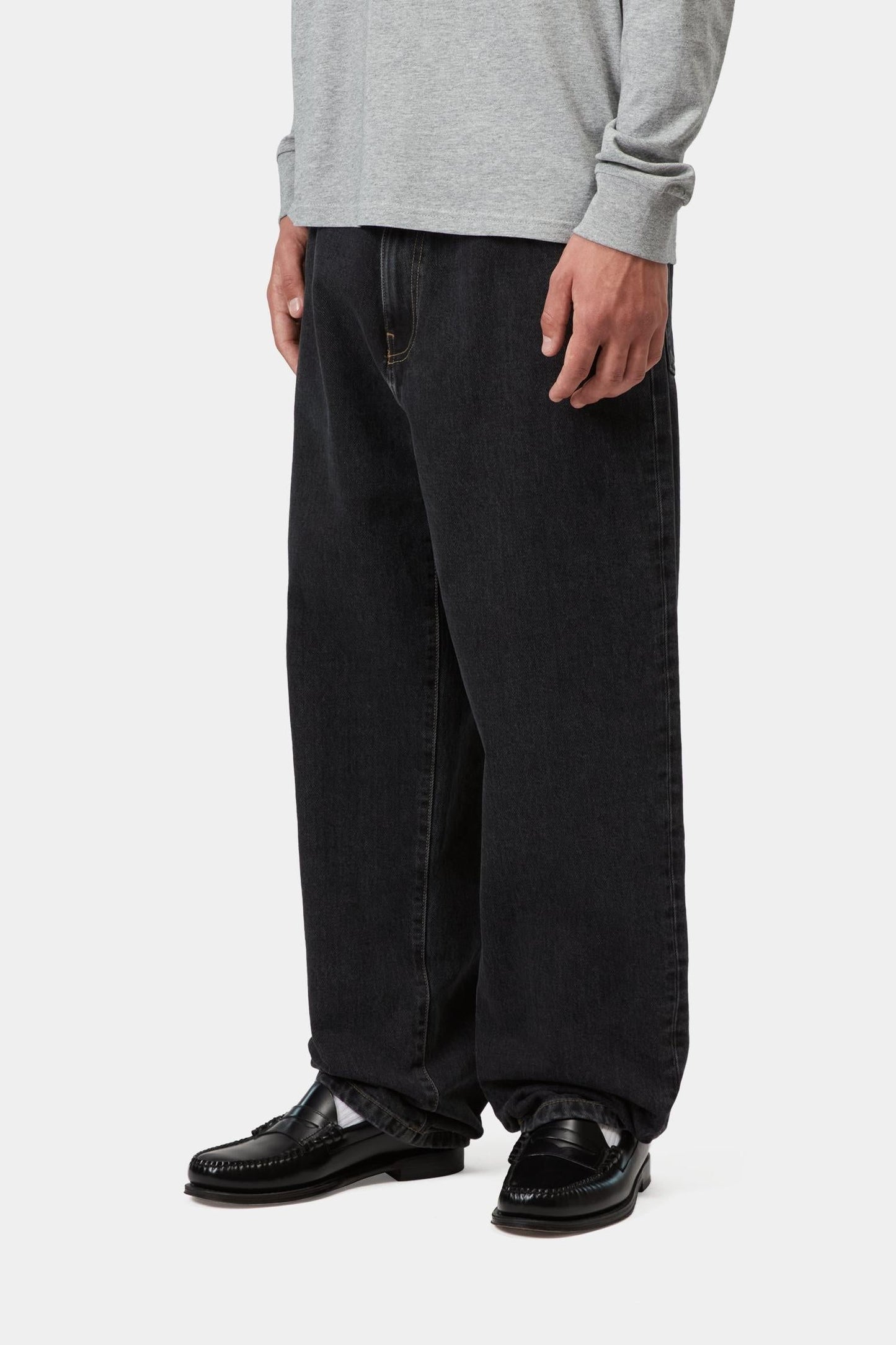 Aaron Pant - Camano Denim Black (Stone Washed)