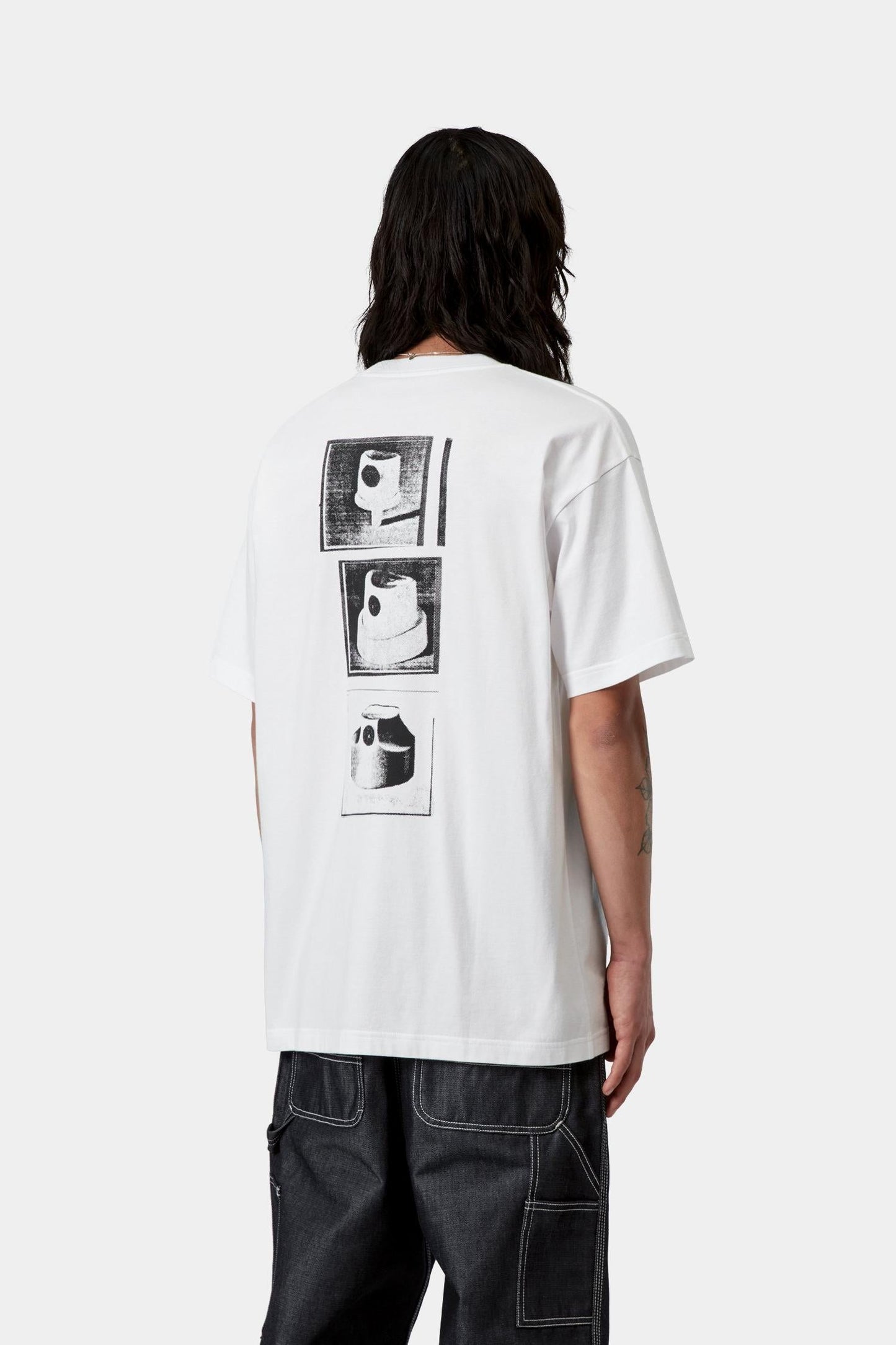 Caps T-Shirt White