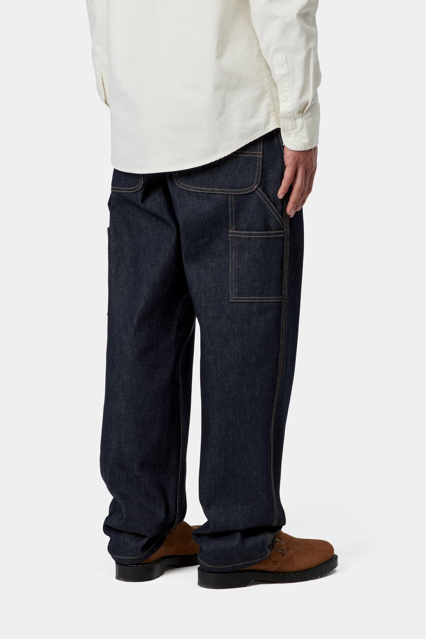Single Knee Pant - Denim Blue (Rigid)