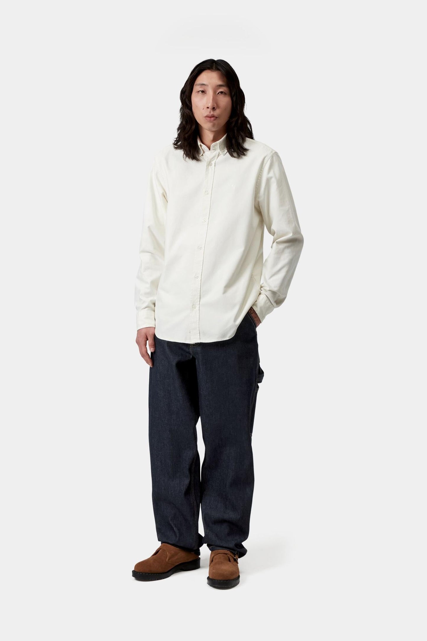 Single Knee Pant - Denim Blue (Rigid)