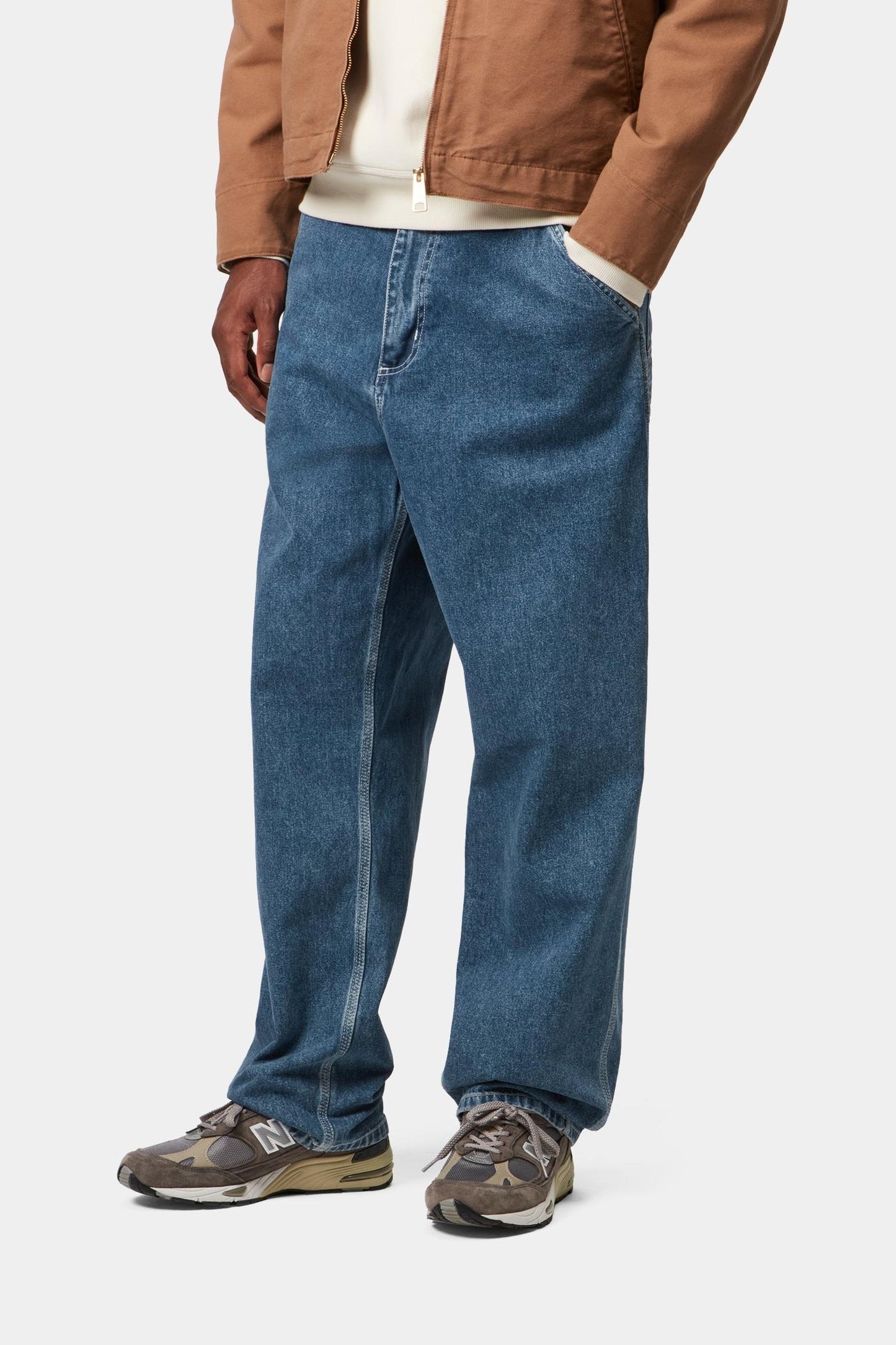 Simple Pant - Denim Blue (Stone Washed)