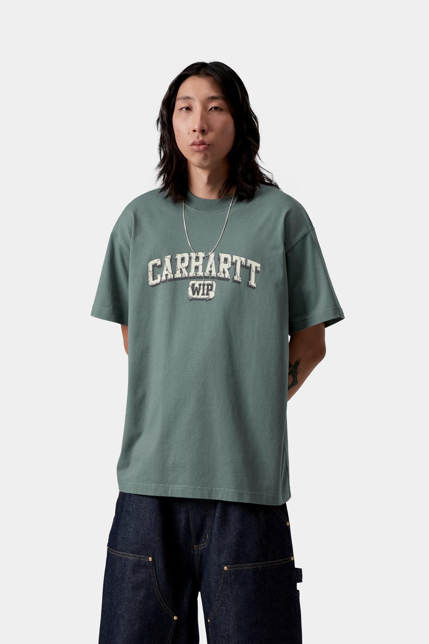 Heavy Duty T-Shirt Velvet Green (Heavy Enzyme Wash)