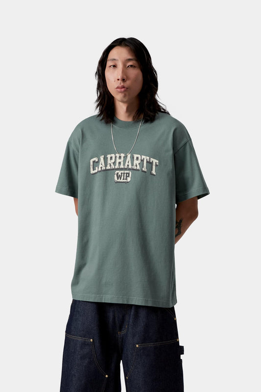 Heavy Duty T-Shirt Velvet Green (Heavy Enzyme Wash)