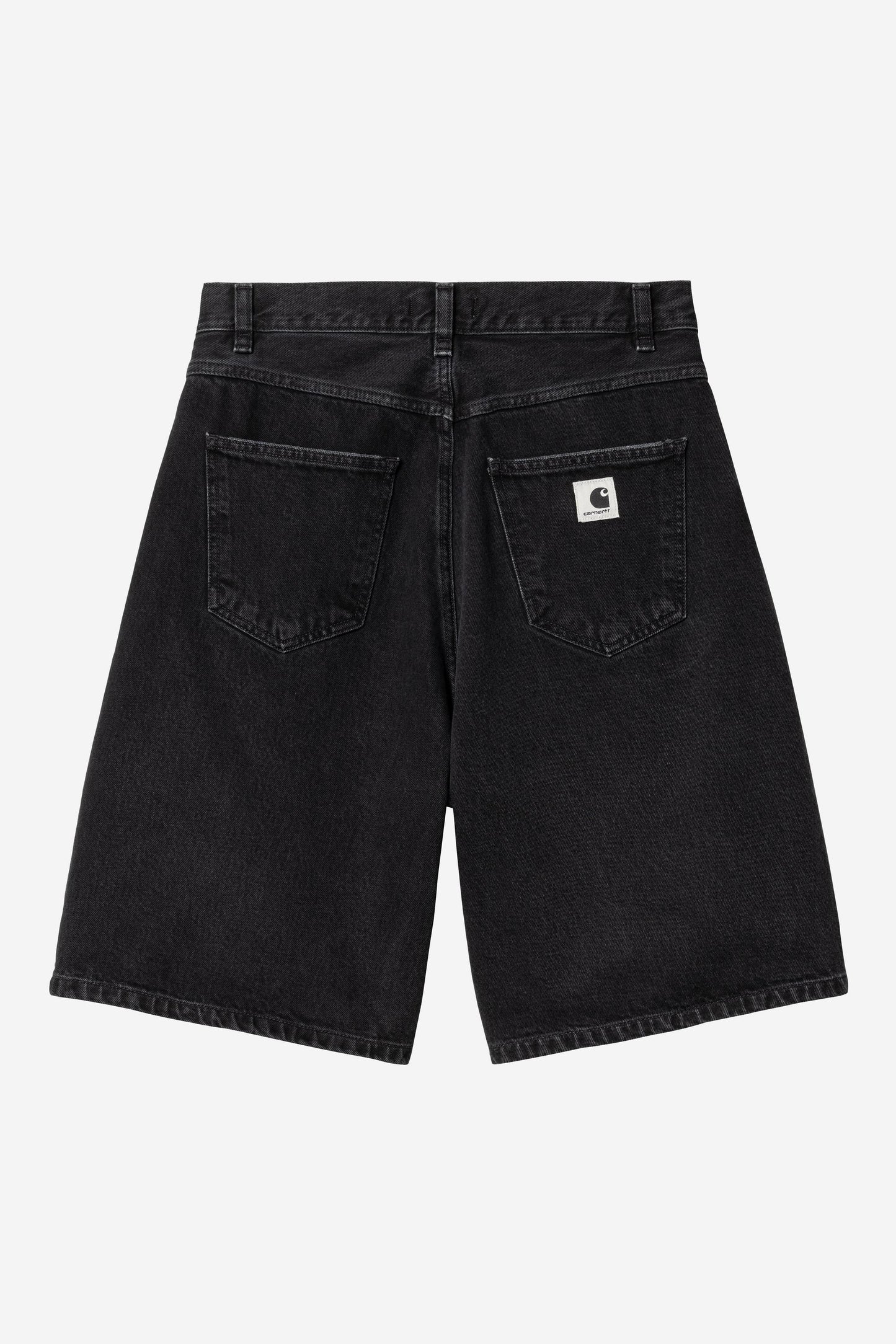 Brandon Short Black (Stone Washed)