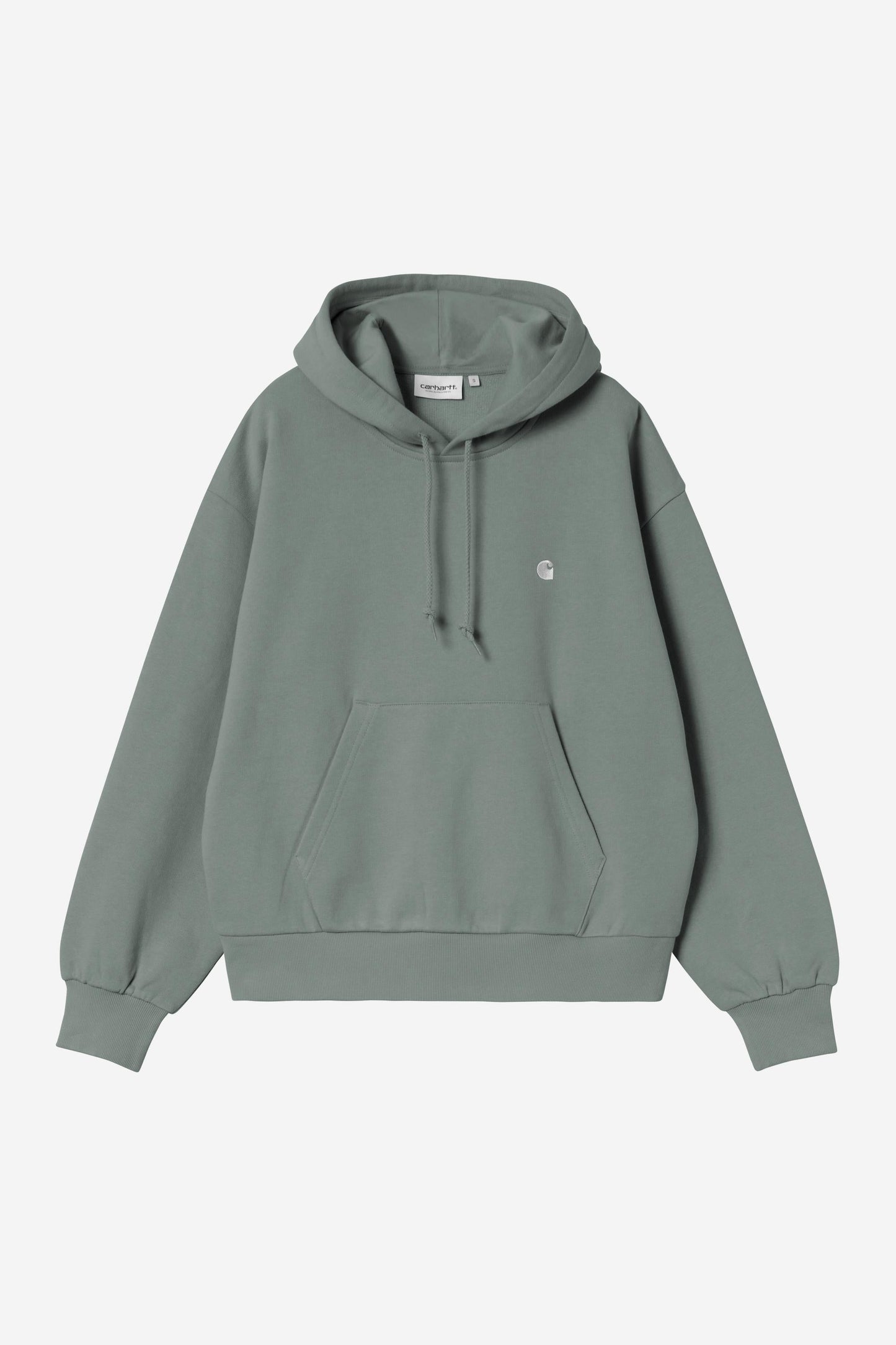 Hooded Casey Sweatshirt Velvet Green / Silver