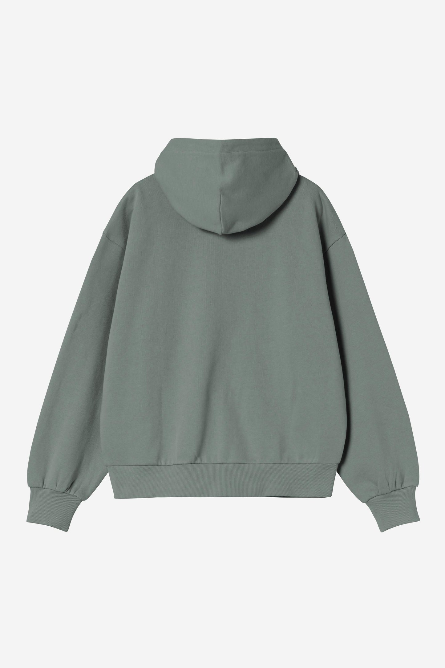 Hooded Casey Sweatshirt Velvet Green / Silver