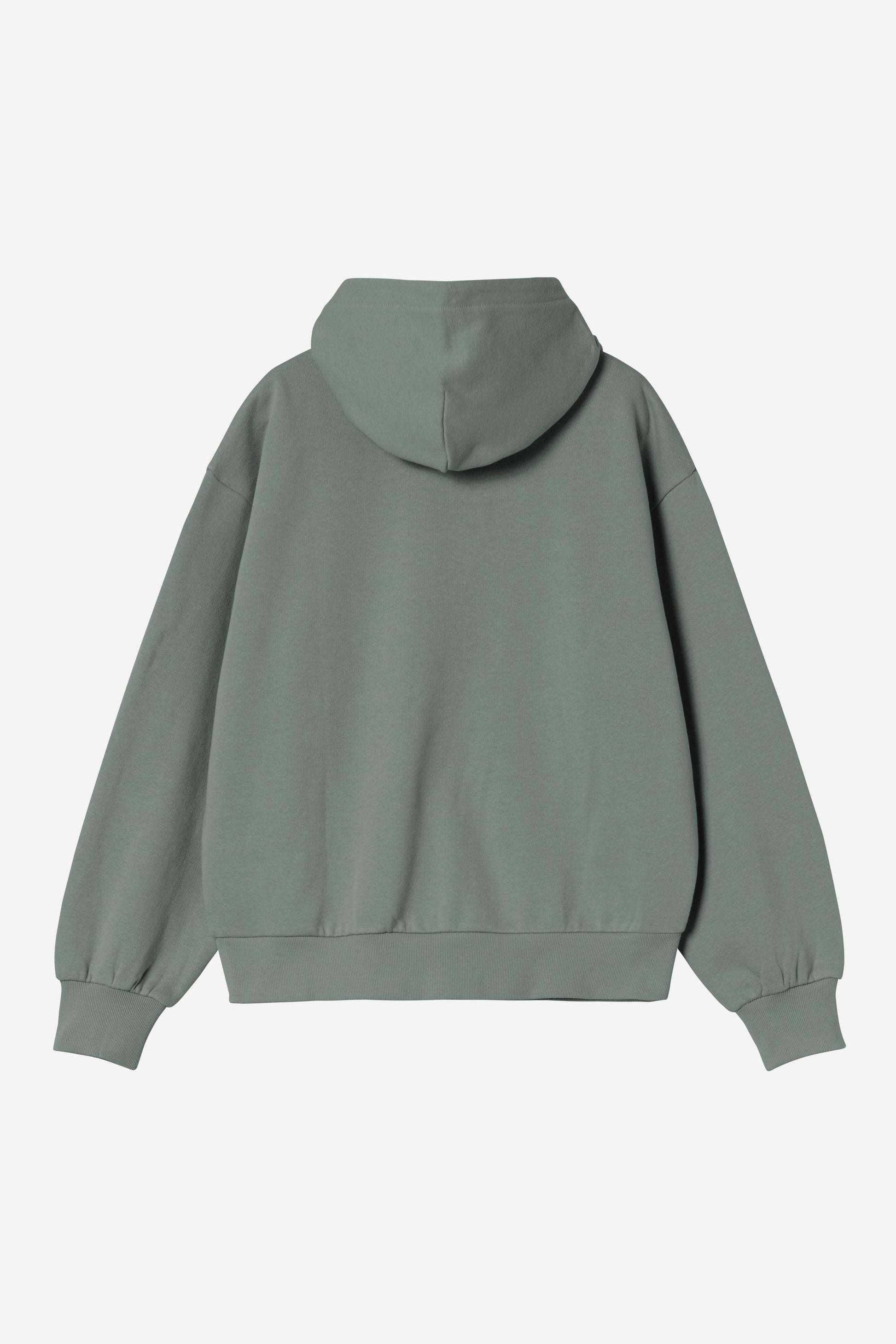 Hooded Casey Sweatshirt Velvet Green / Silver