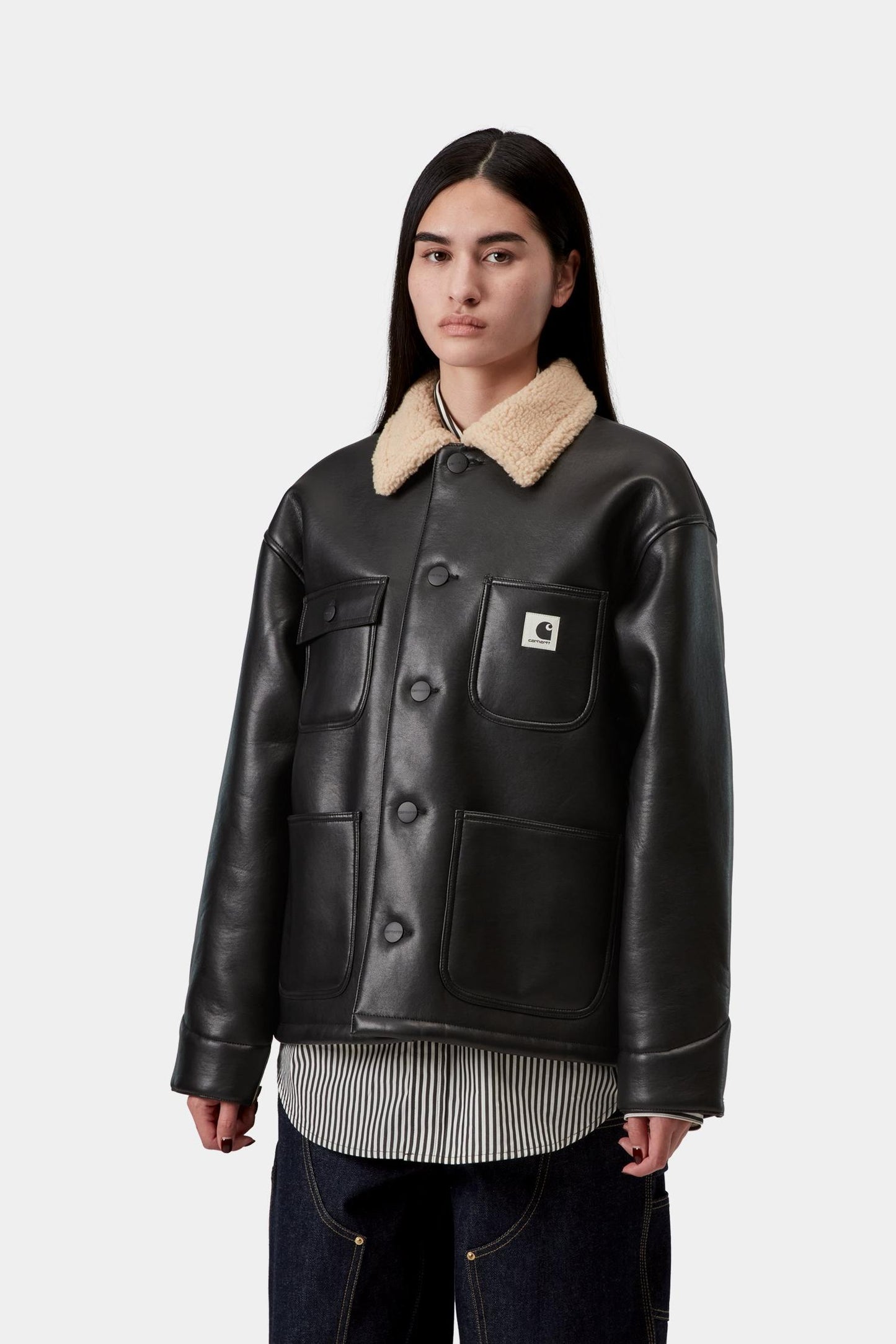 Shepton OG Michigan Coat Black / Natural