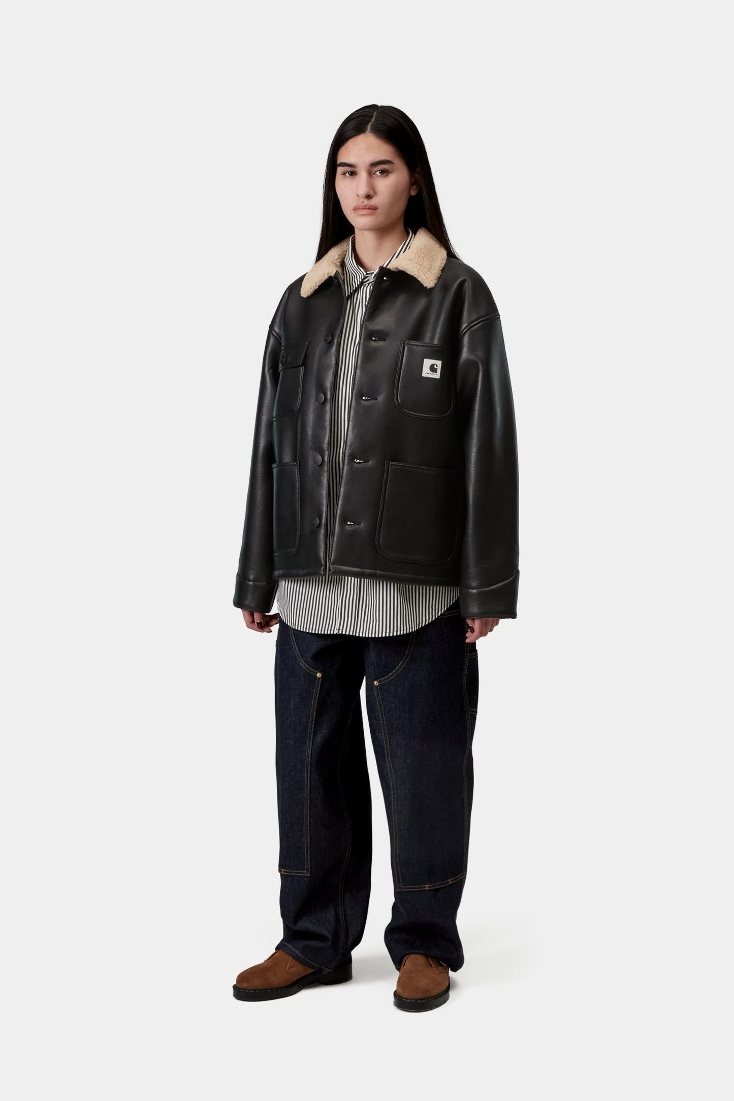 Shepton OG Michigan Coat Black / Natural