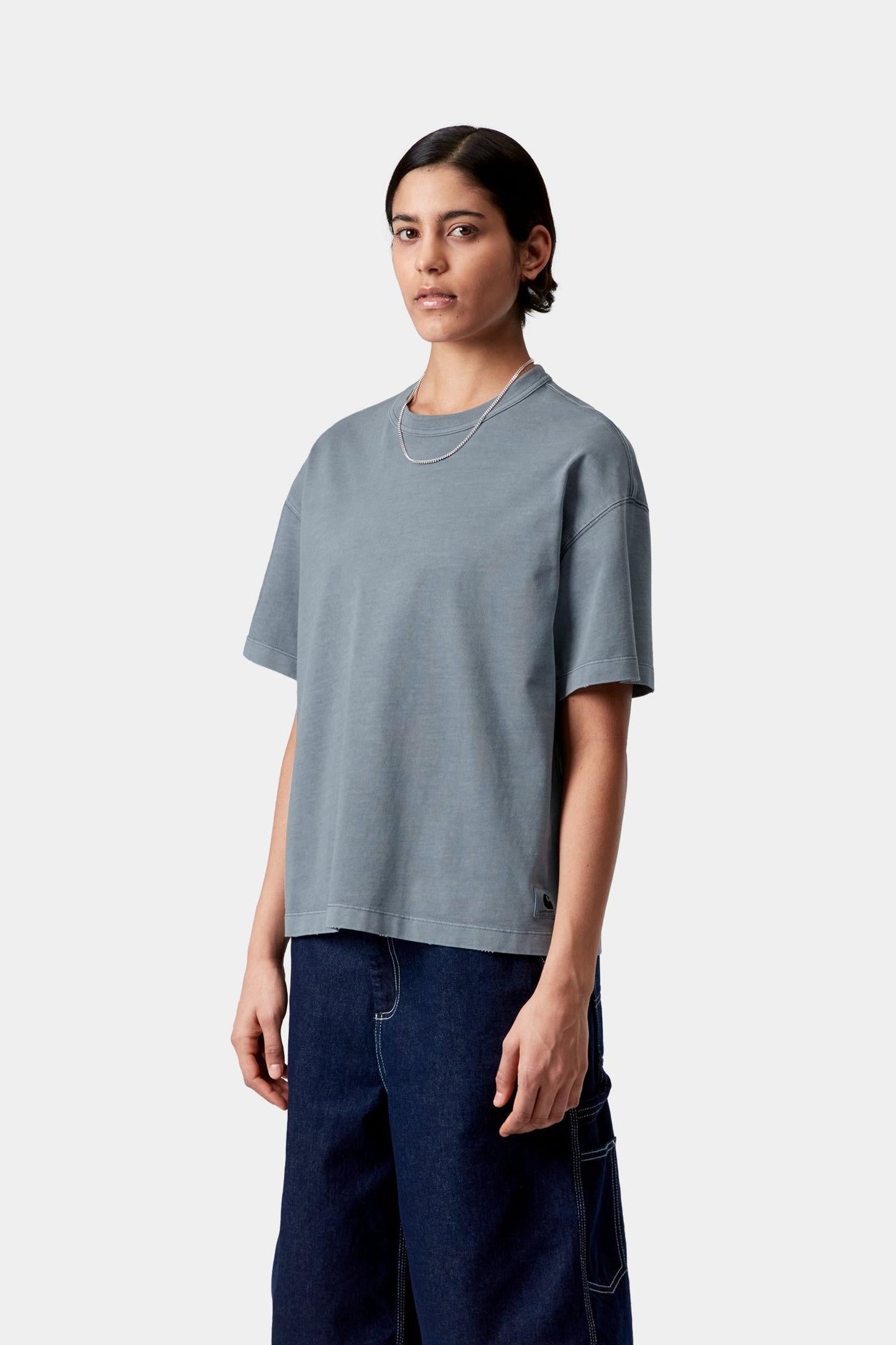 Torion T-Shirt Office Blue (Grind Wash)
