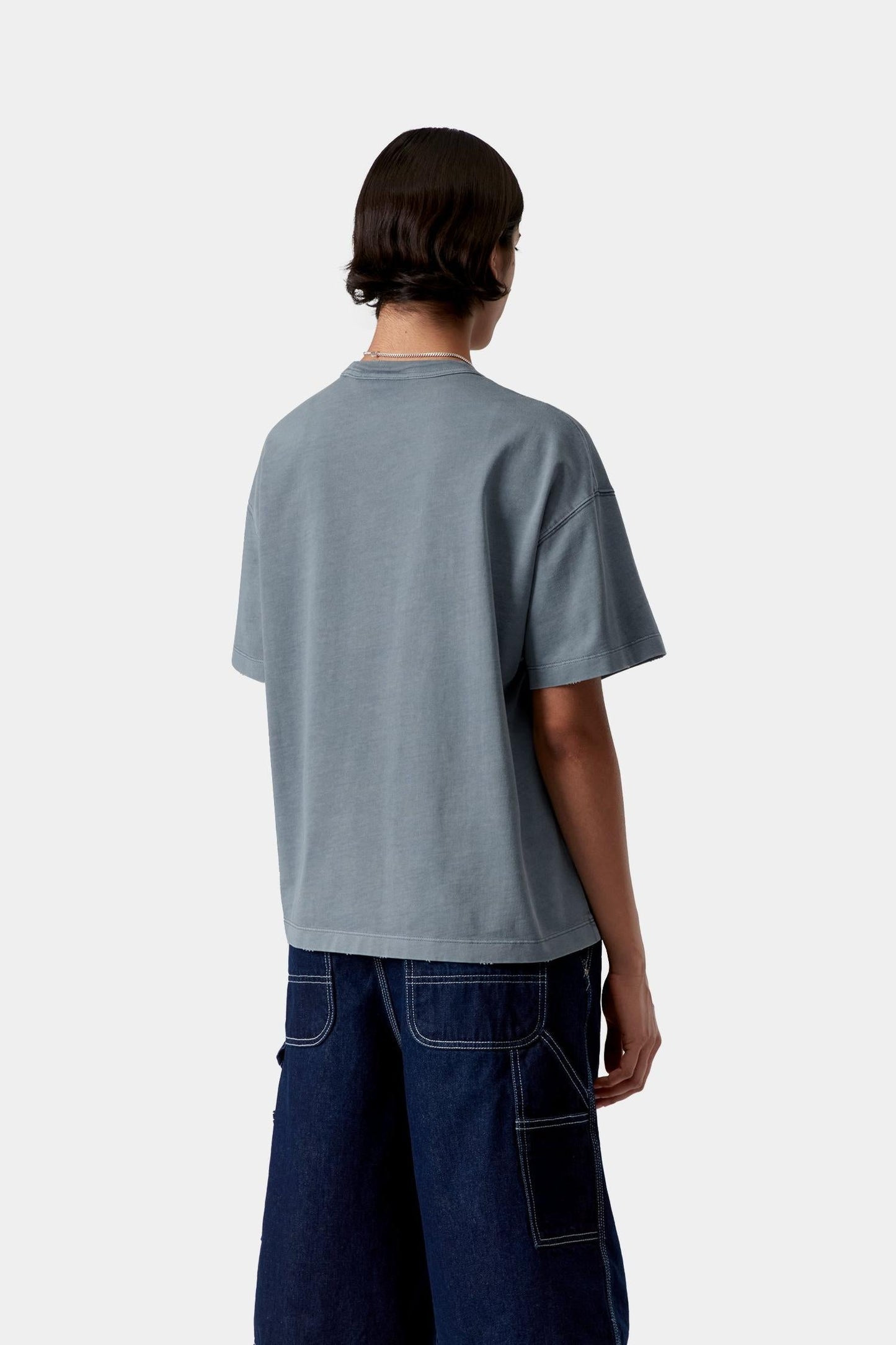 Torion T-Shirt Office Blue (Grind Wash)