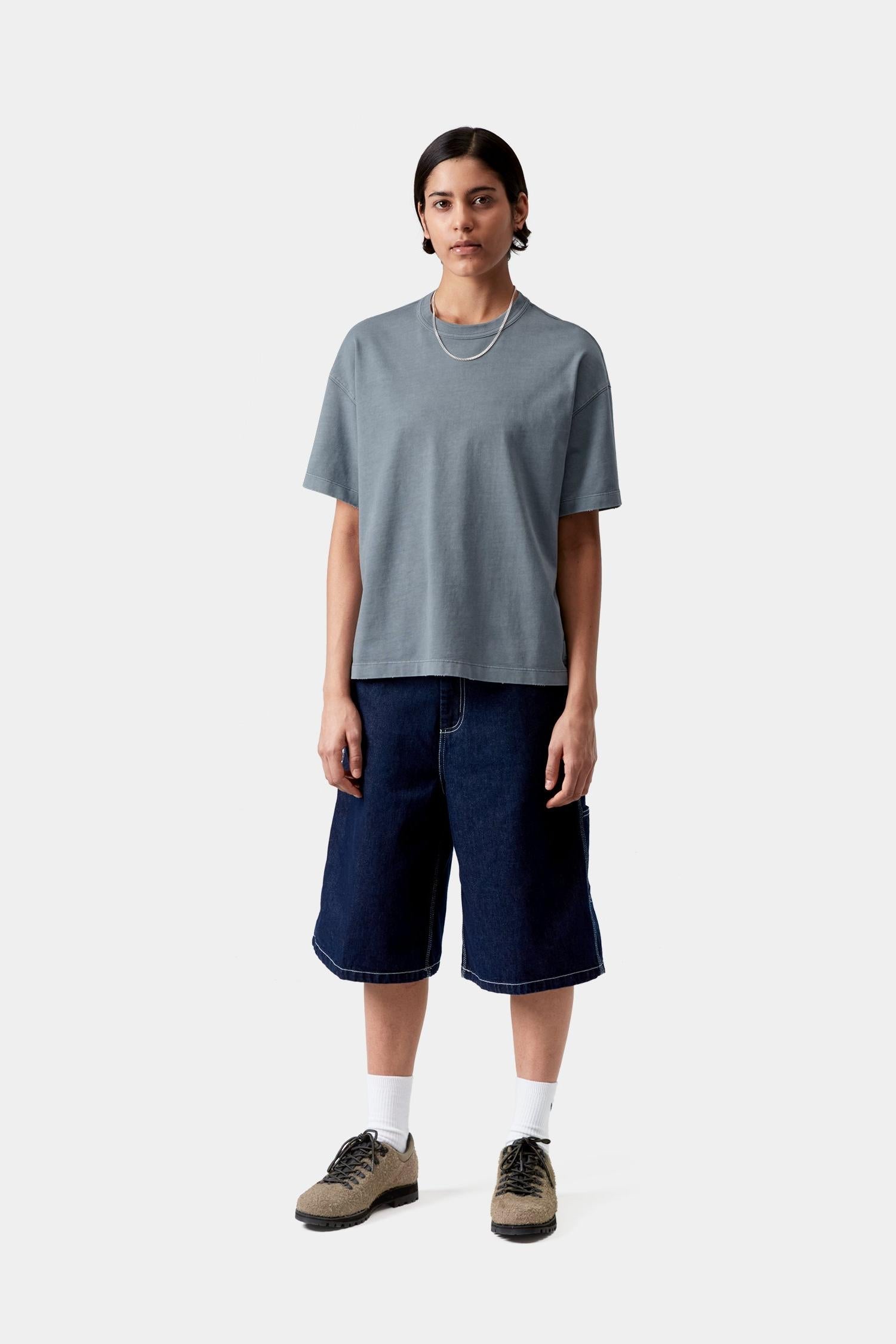 Torion T-Shirt Office Blue (Grind Wash)
