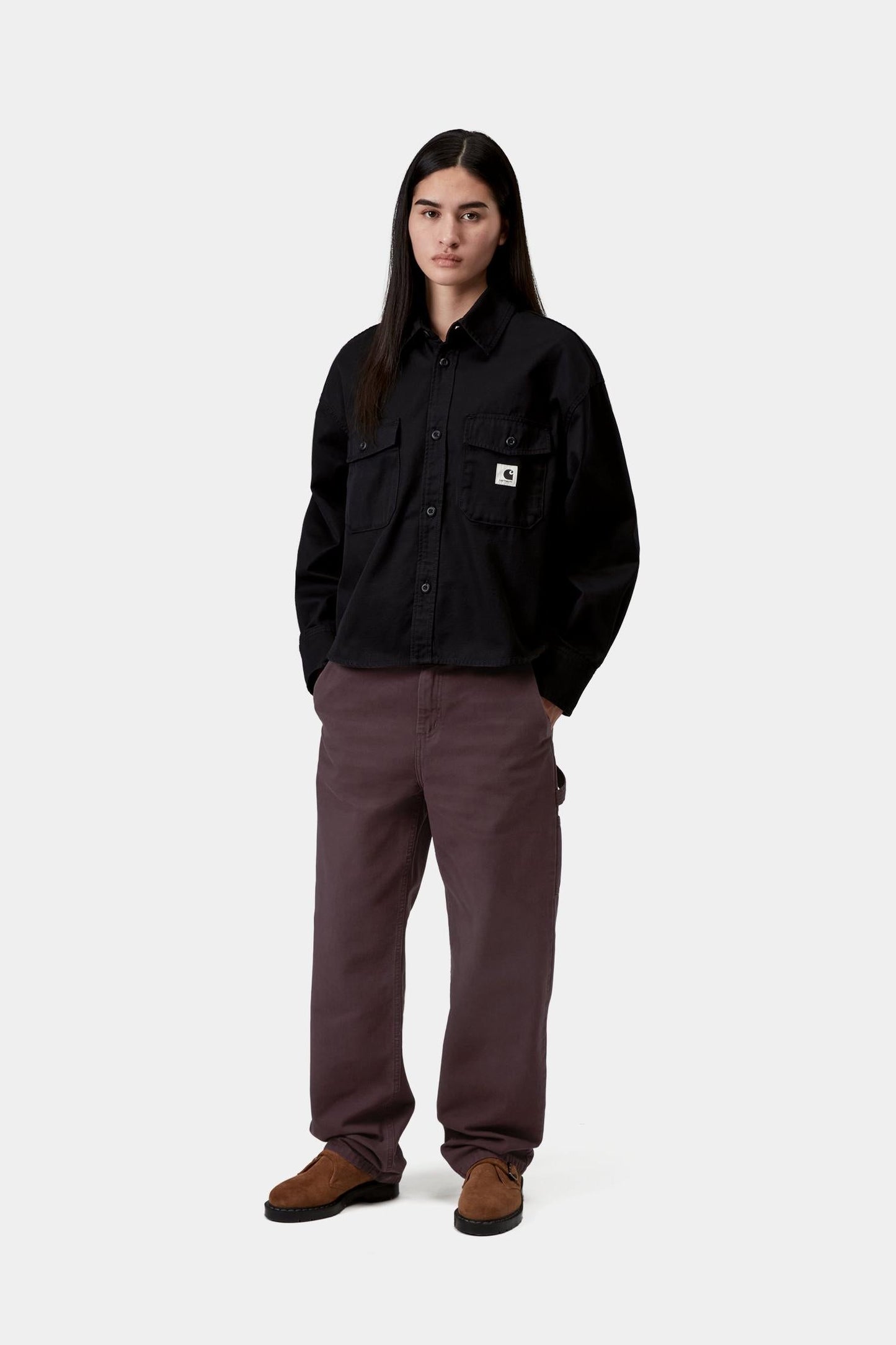 Pierce Pant Straight Palisander (Stone Canvas)