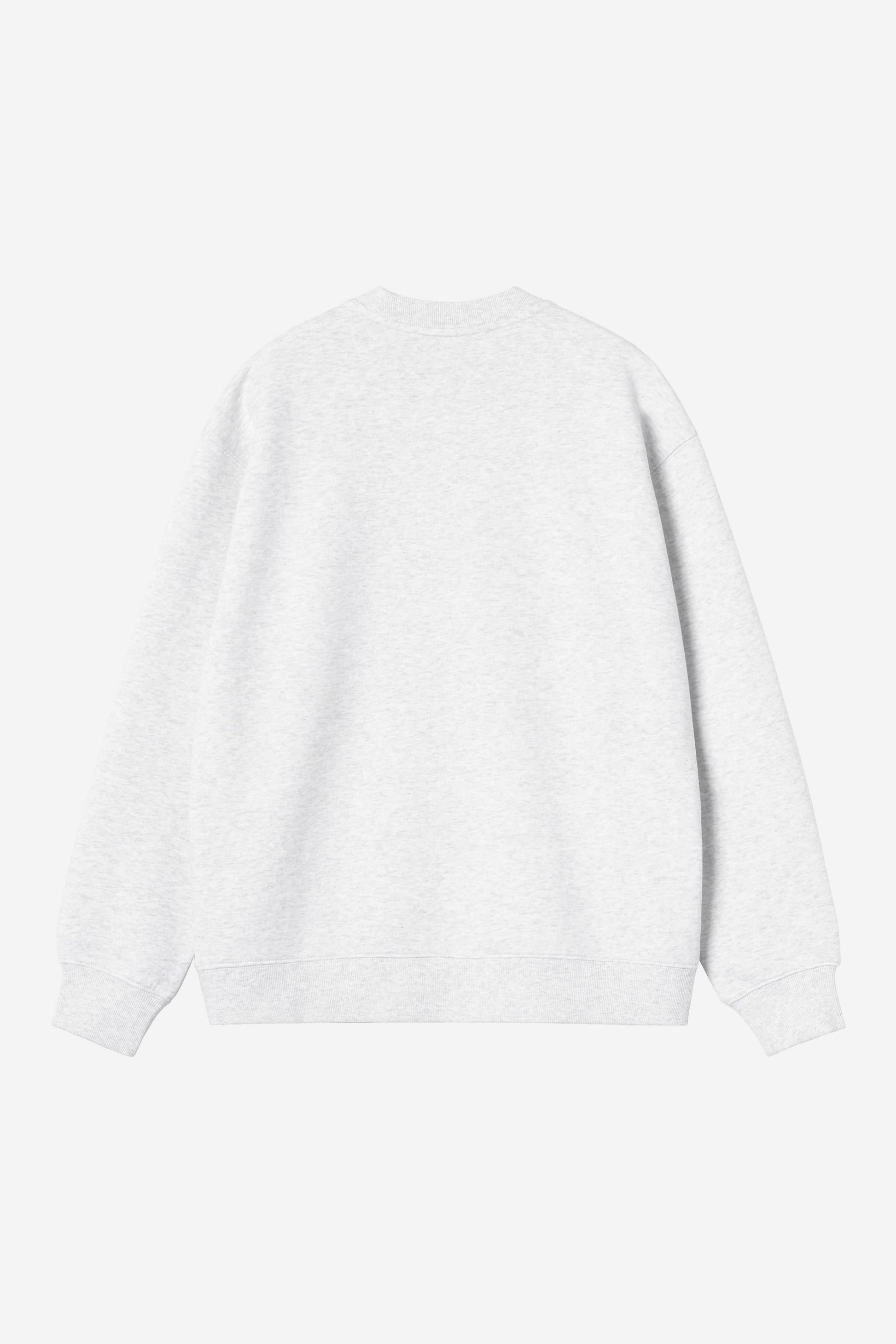 Carhartt Sweatshirt Ash Heather / Velvet Green
