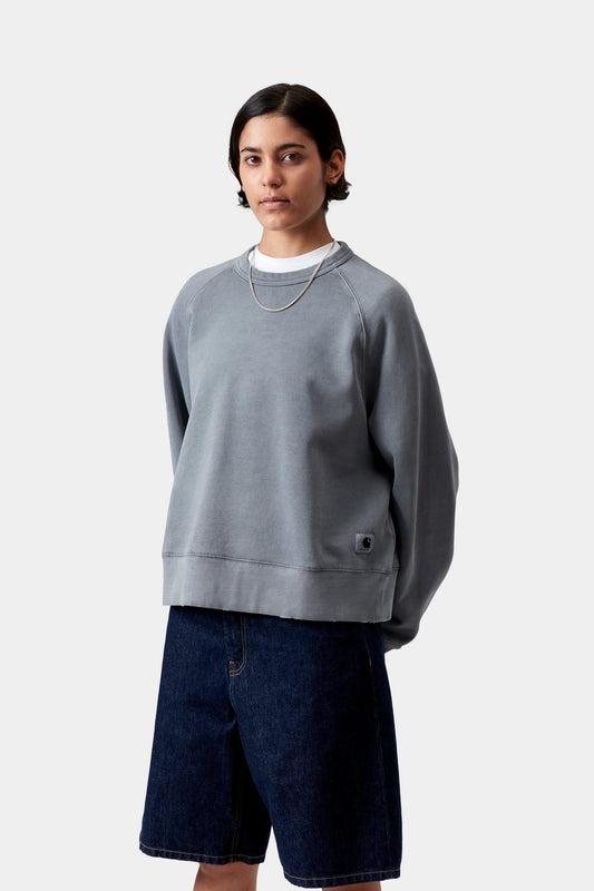 Torion Sweatshirt Office Blue (Grind Wash)