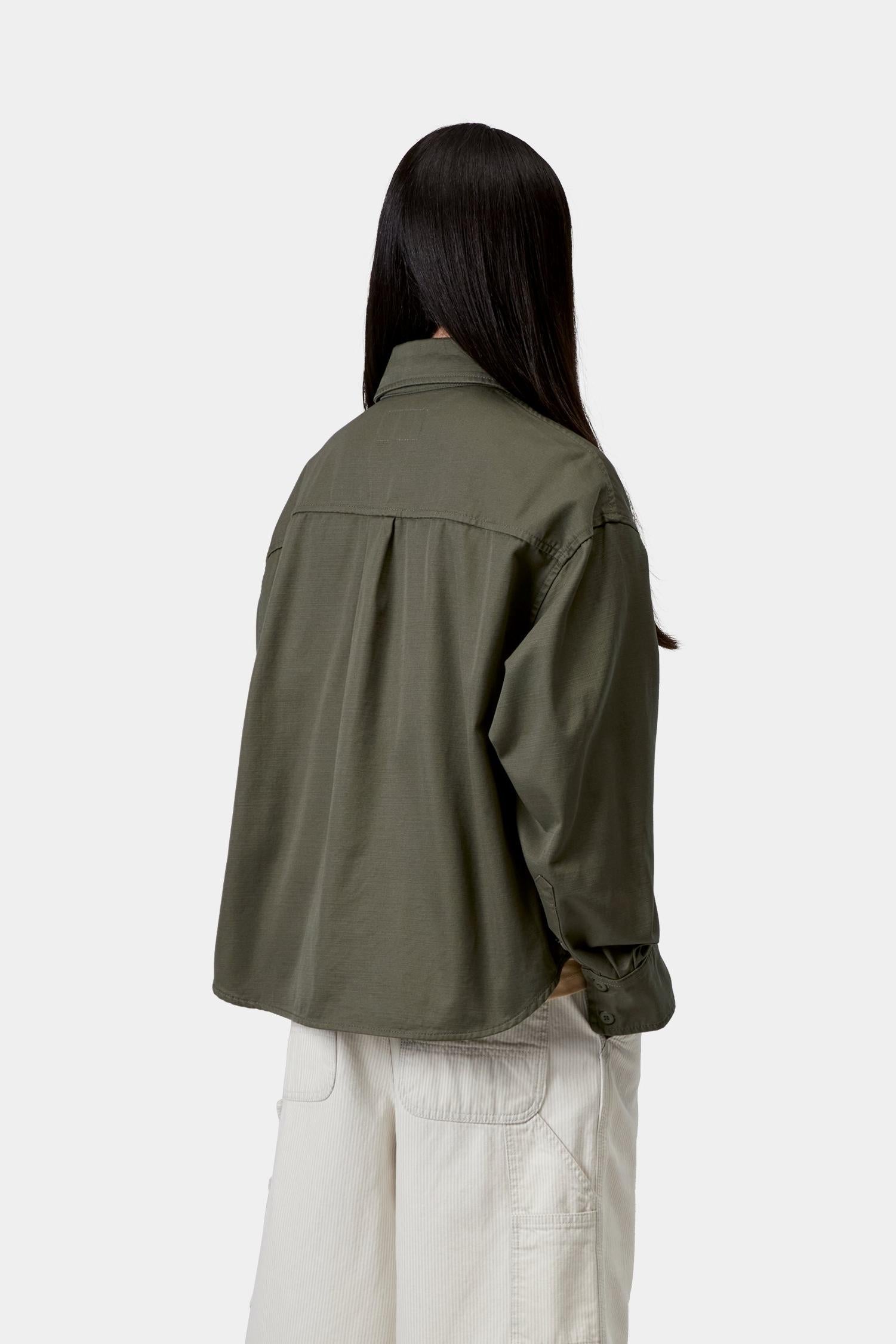 Kelly Shirt Jacket Leaf