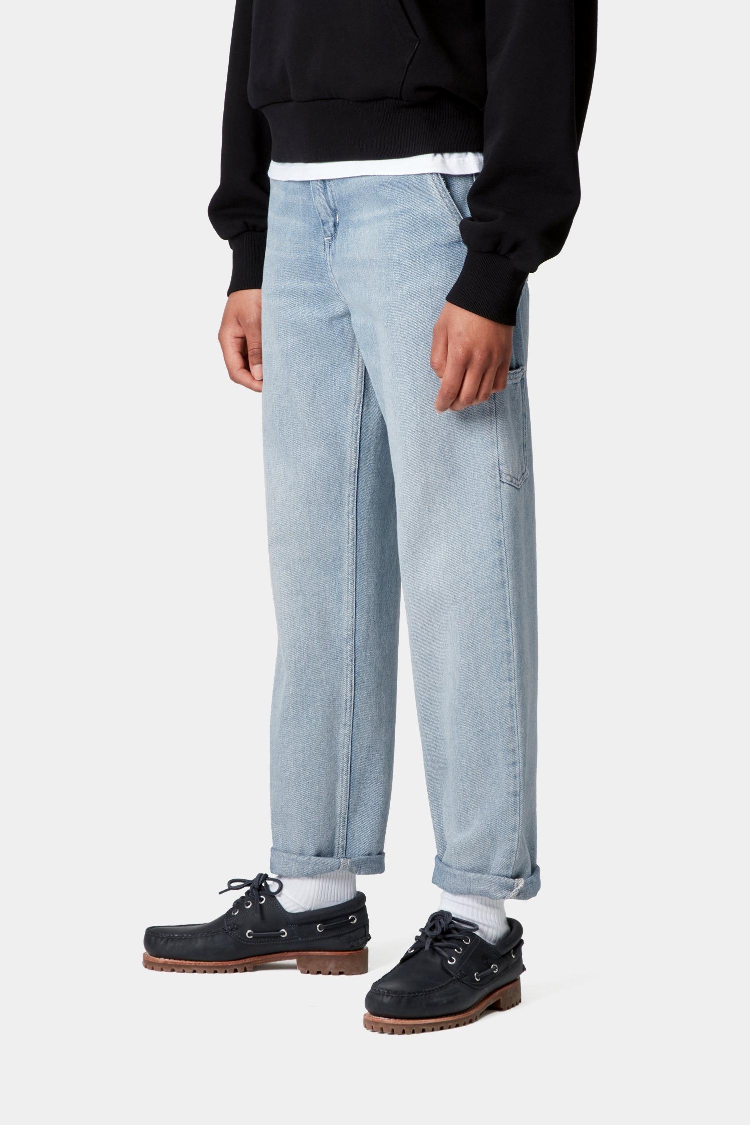 Pierce Pant - Denim Blue (Light Stone Washed)