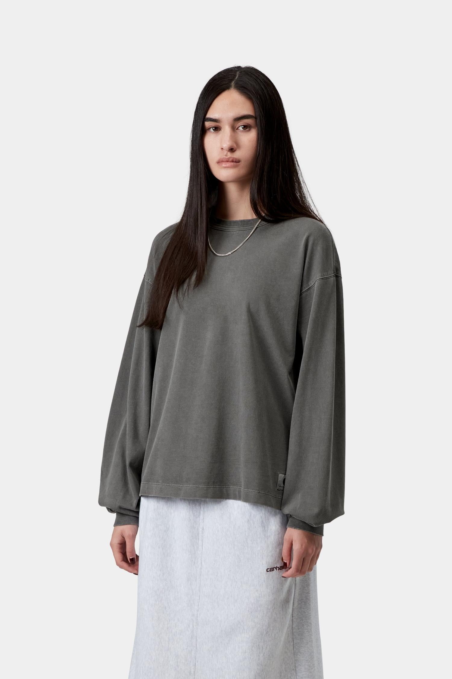 Long Sleeve Torion T-Shirt Black (Grind Wash)