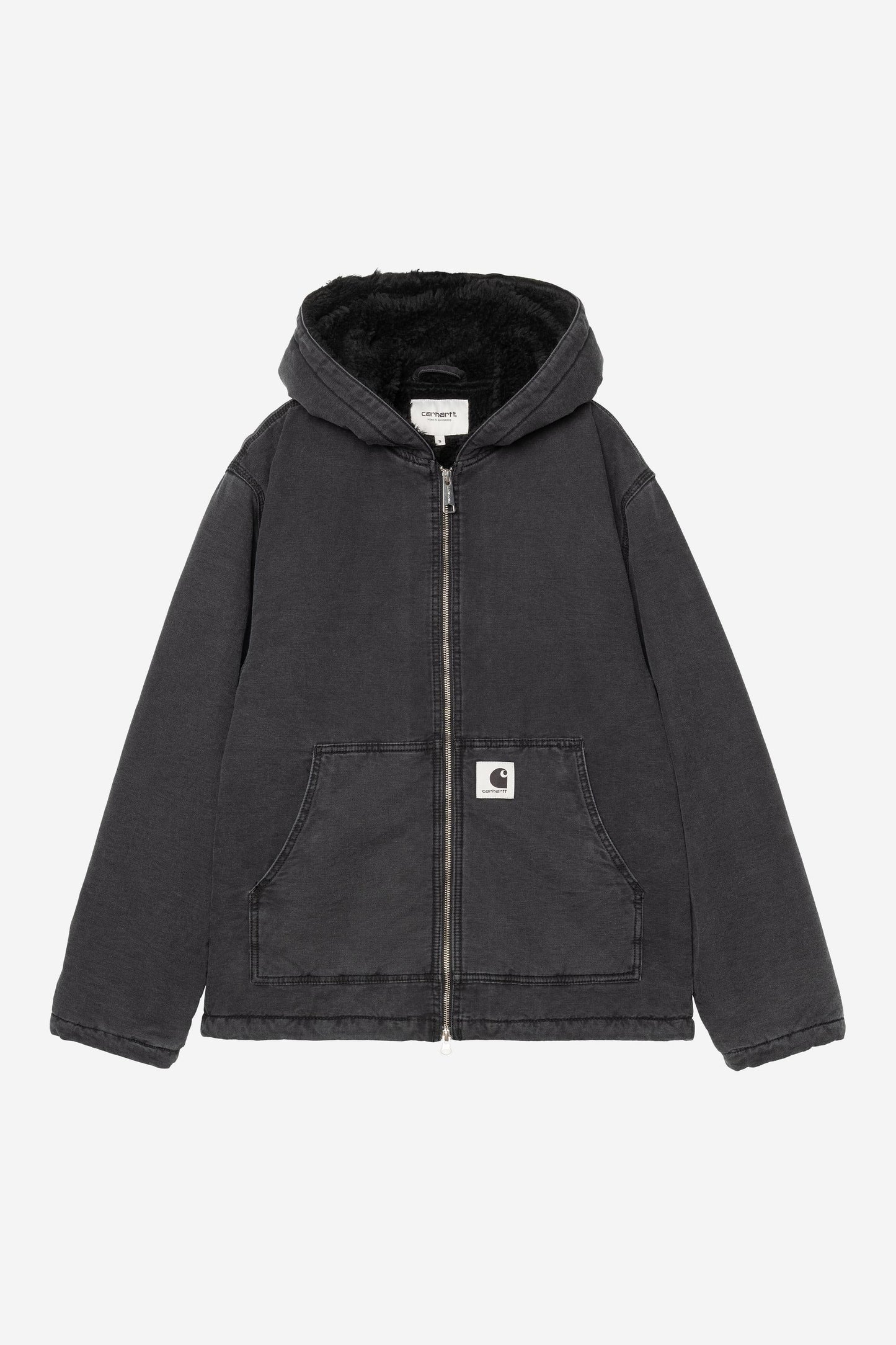 Hooded Mitch Jacket Black (Dusky Canvas)