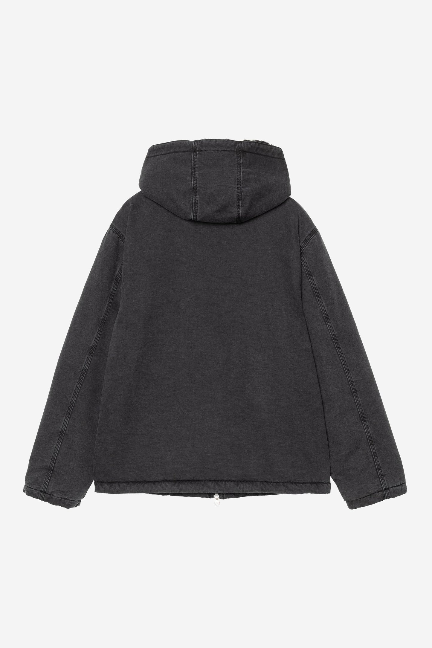 Hooded Mitch Jacket Black (Dusky Canvas)