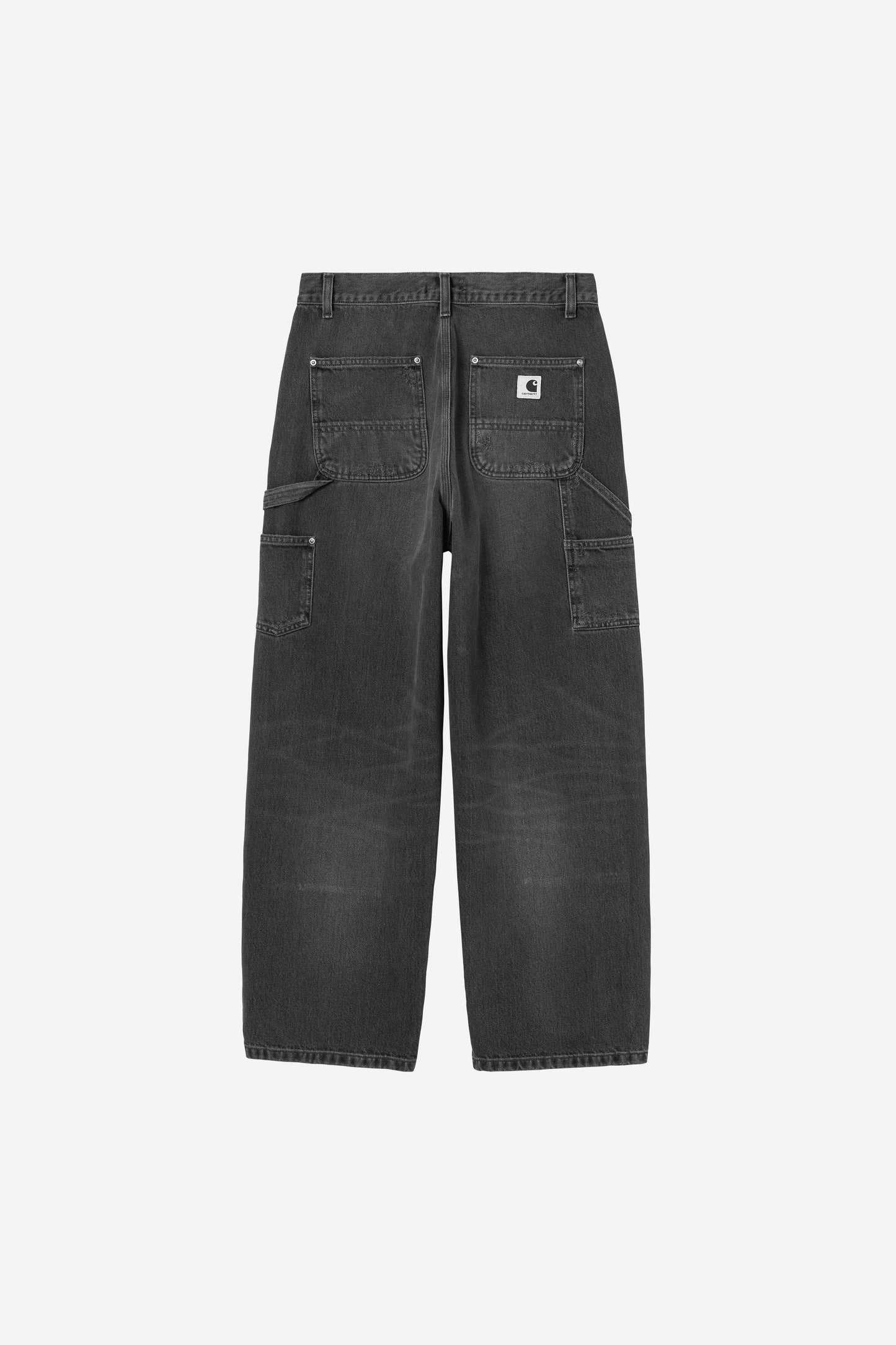 Brandon Double Knee Pant Black (Grind Wash)