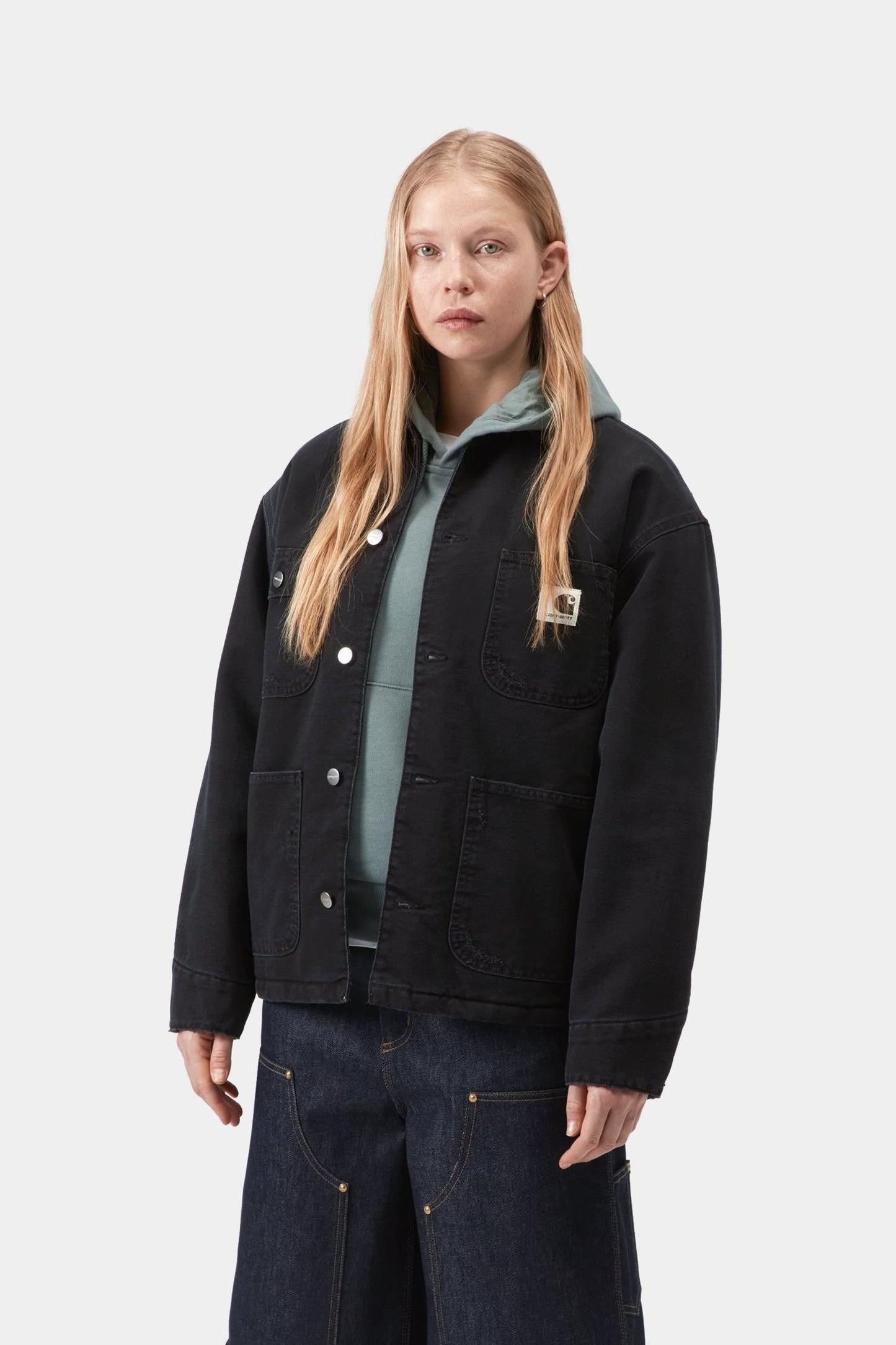 Women’s OG Michigan Coat (Winter) Black / Black (Grind Wash)