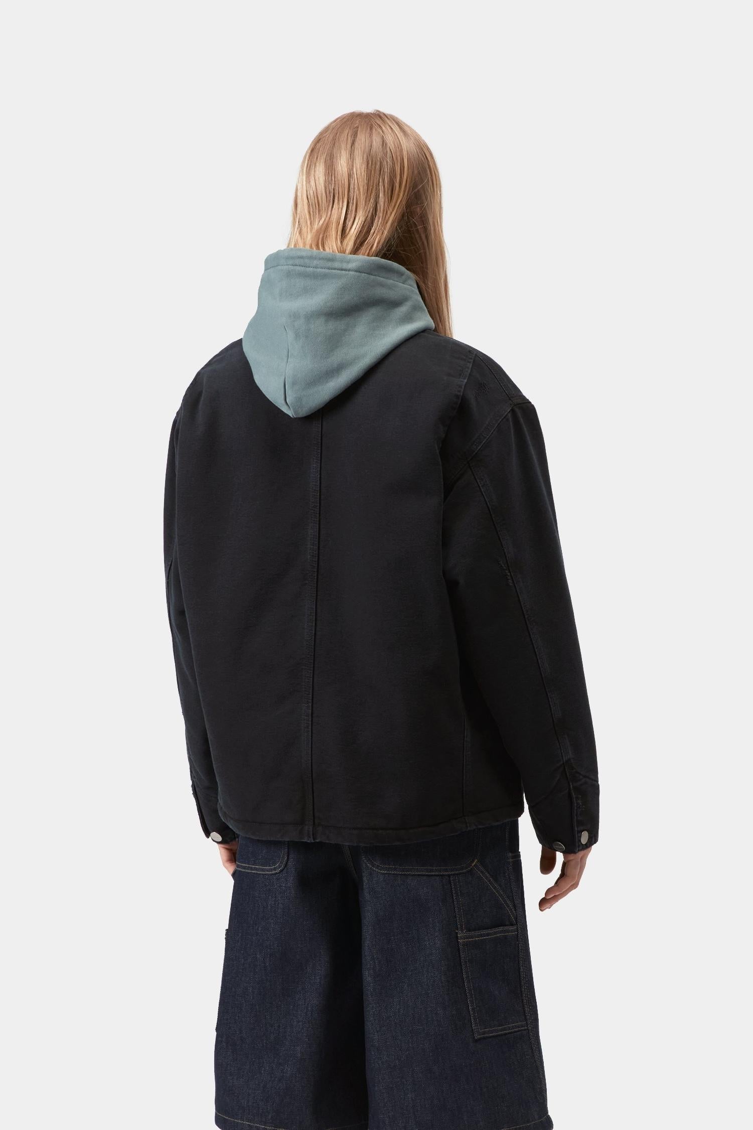 Women’s OG Michigan Coat (Winter) Black / Black (Grind Wash)