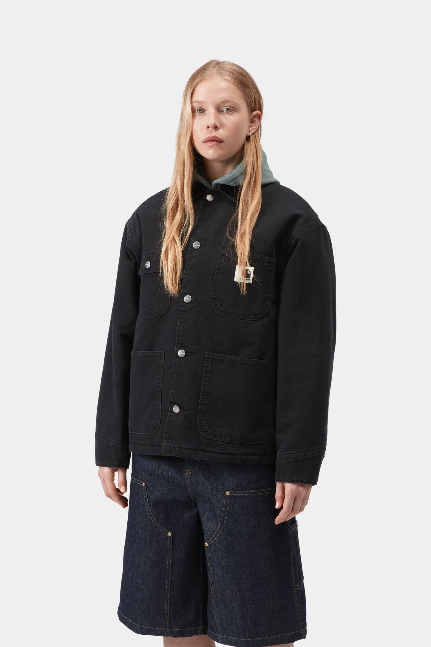 Women’s OG Michigan Coat (Winter) Black / Black (Grind Wash)