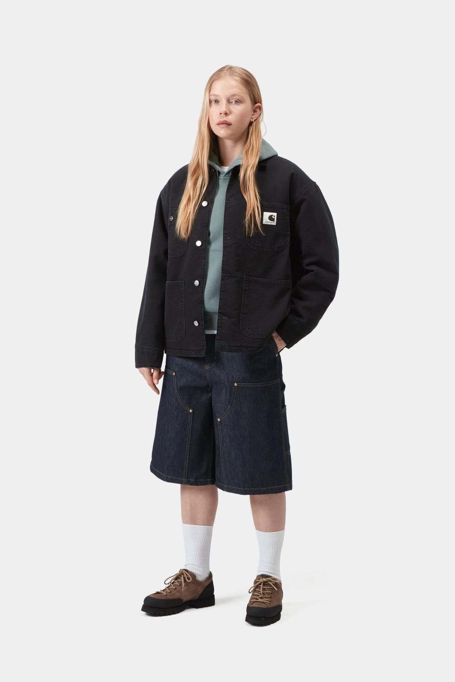 Women’s OG Michigan Coat (Winter) Black / Black (Grind Wash)