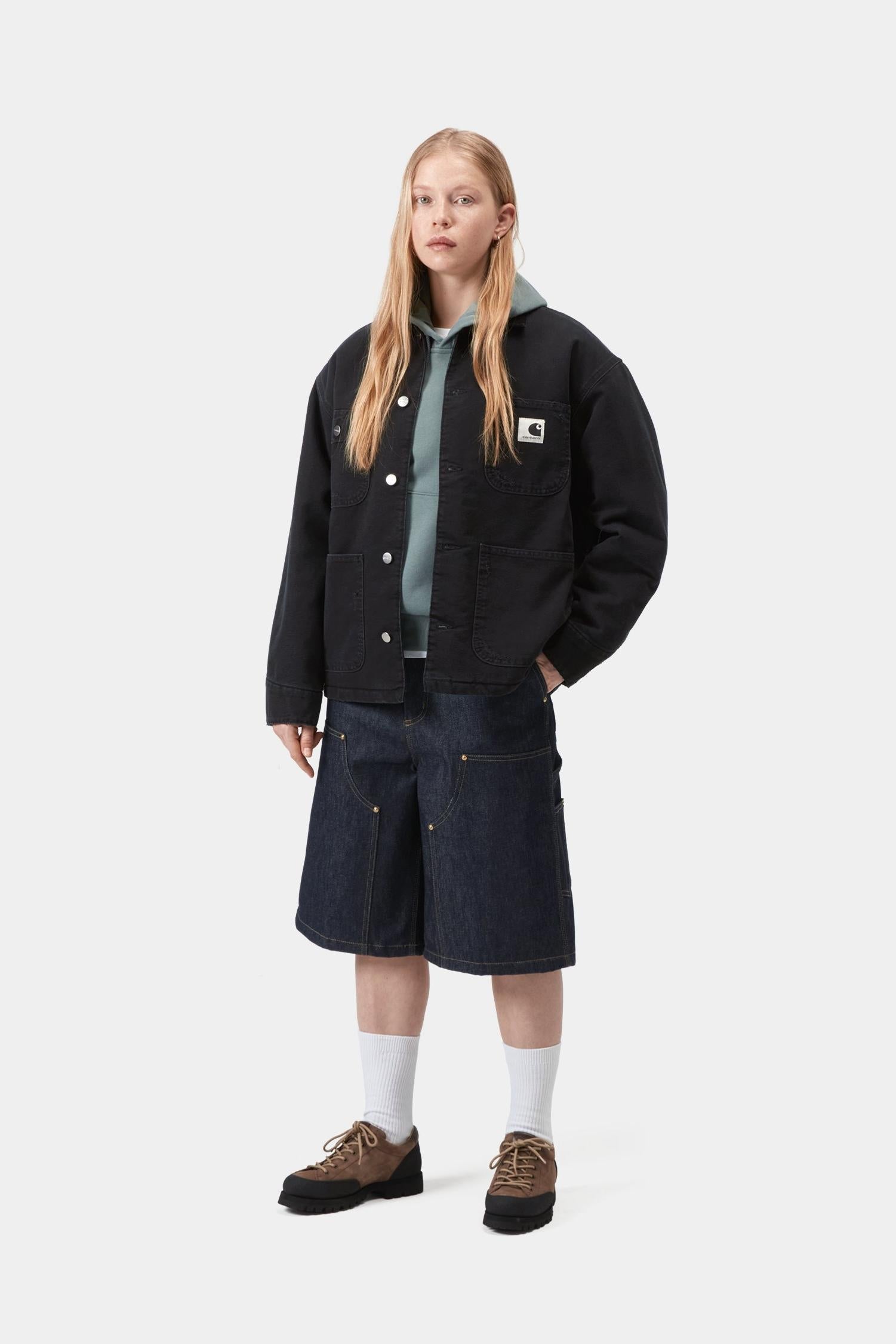 Women’s OG Michigan Coat (Winter) Black / Black (Grind Wash)