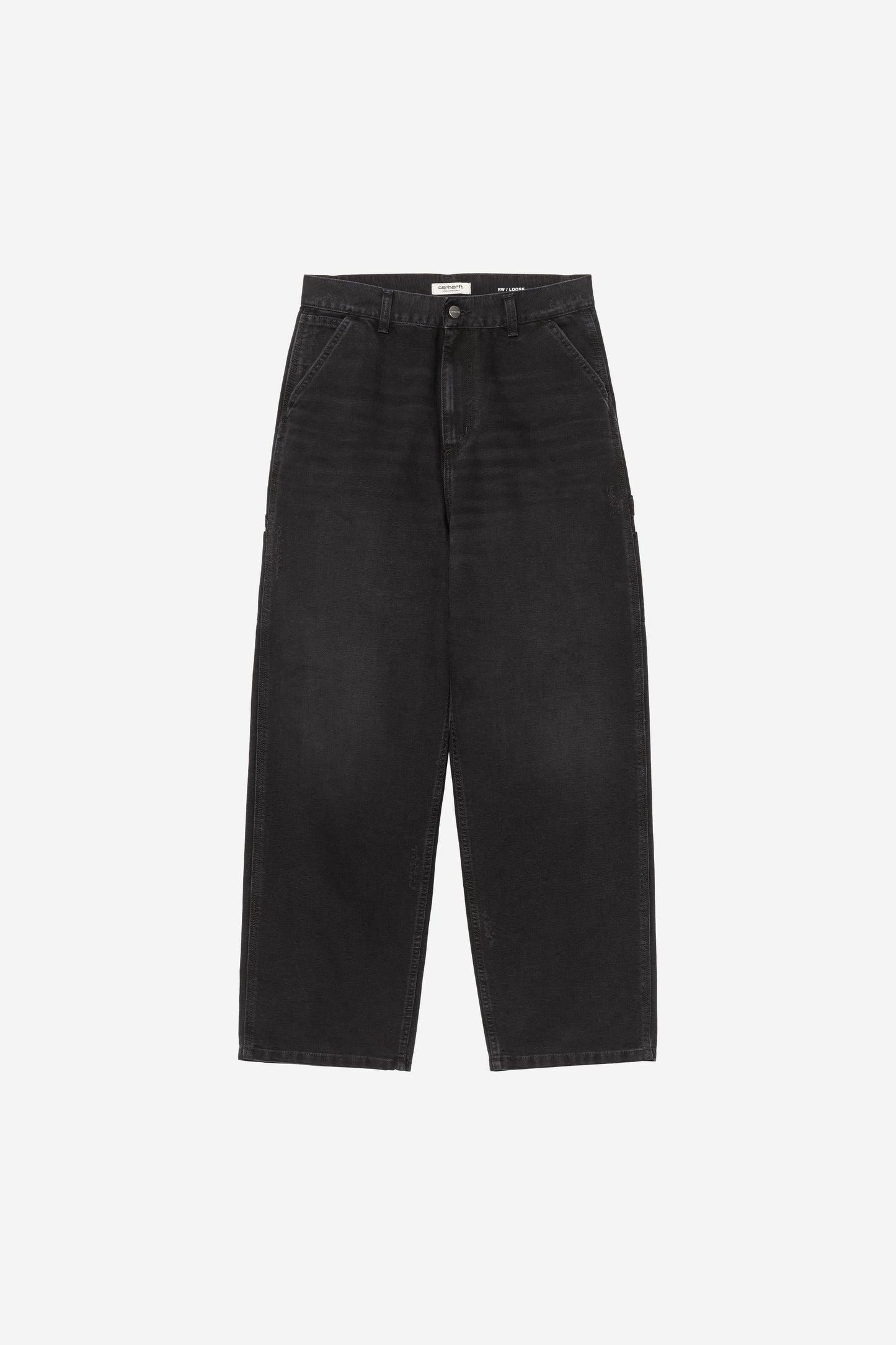 Brandon Single Knee Pant - Canvas Black (Grind Wash)