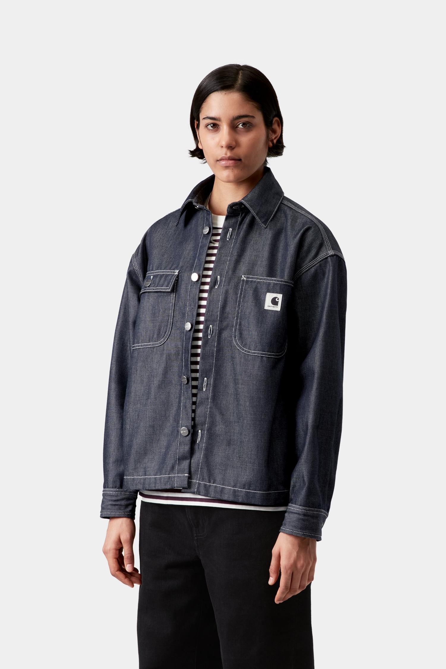 Louis Shirt Jacket Blue (Rigid)