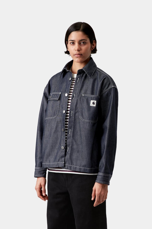 Louis Shirt Jacket Blue (Rigid)