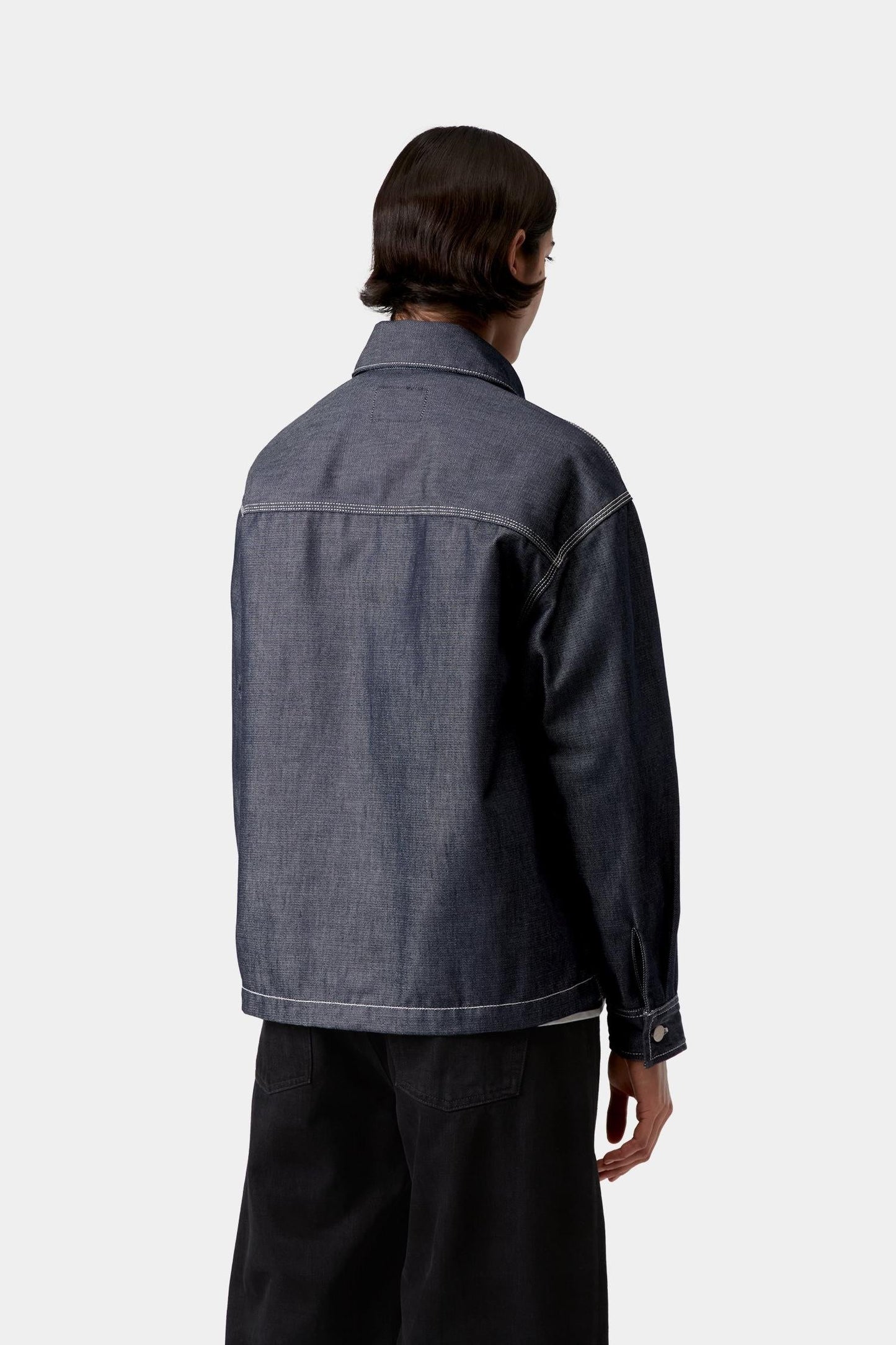 Louis Shirt Jacket Blue (Rigid)