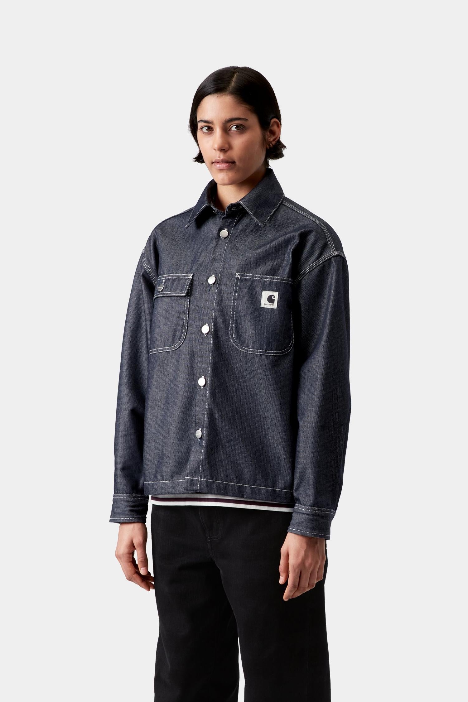 Louis Shirt Jacket Blue (Rigid)